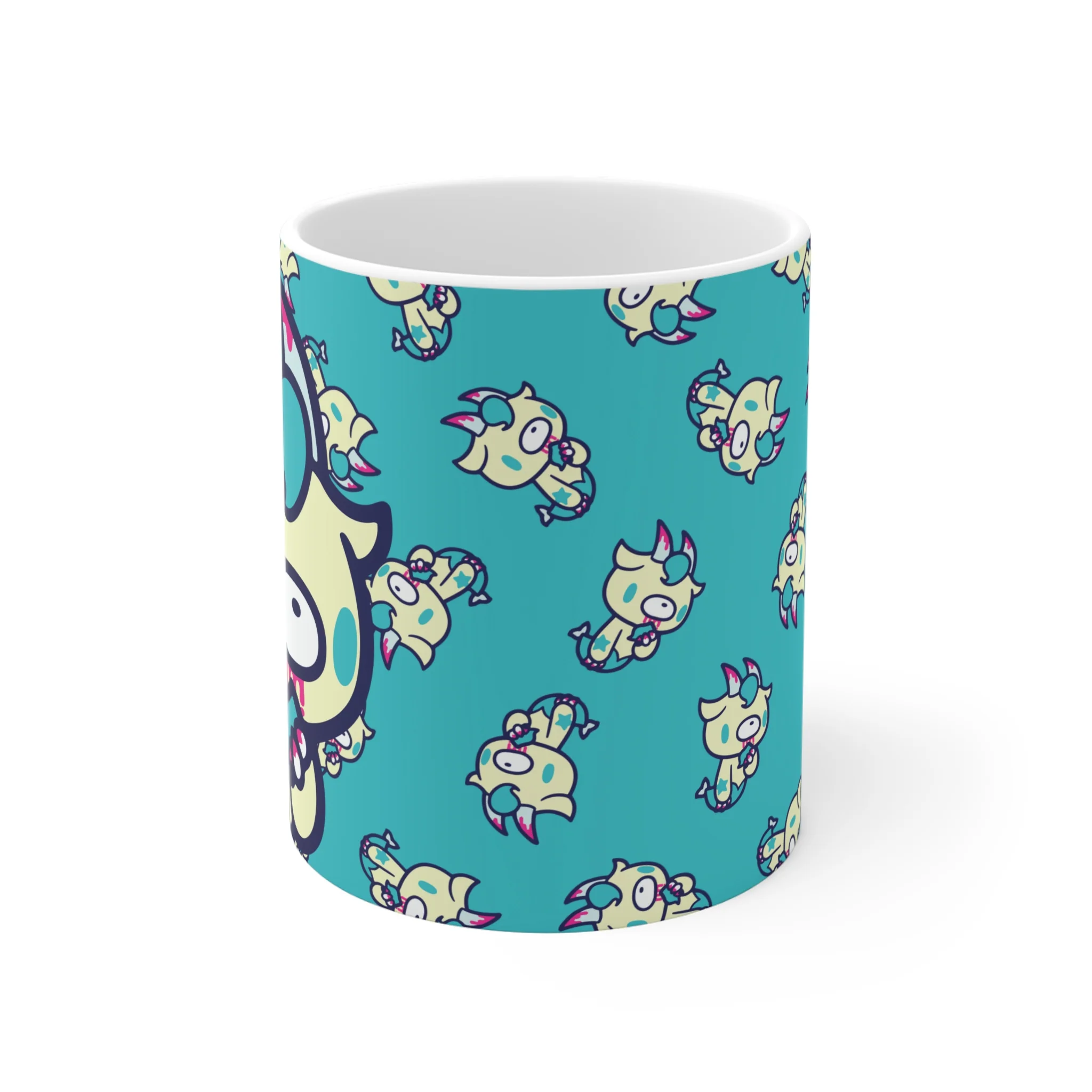 Capricorn Gloomy Bear Ceramic Mug (11oz) - Image 3