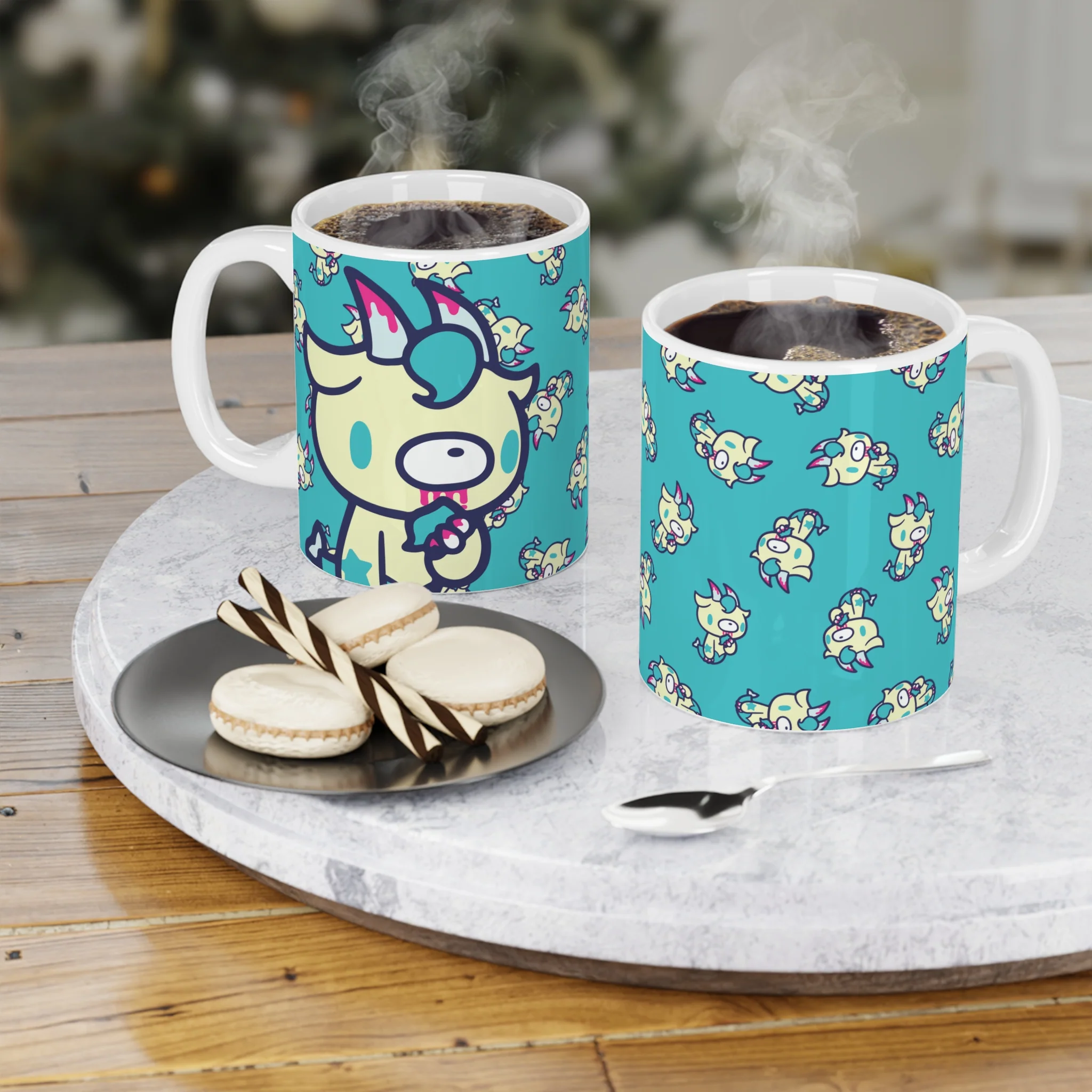 Capricorn Gloomy Bear Ceramic Mug (11oz) - Image 4