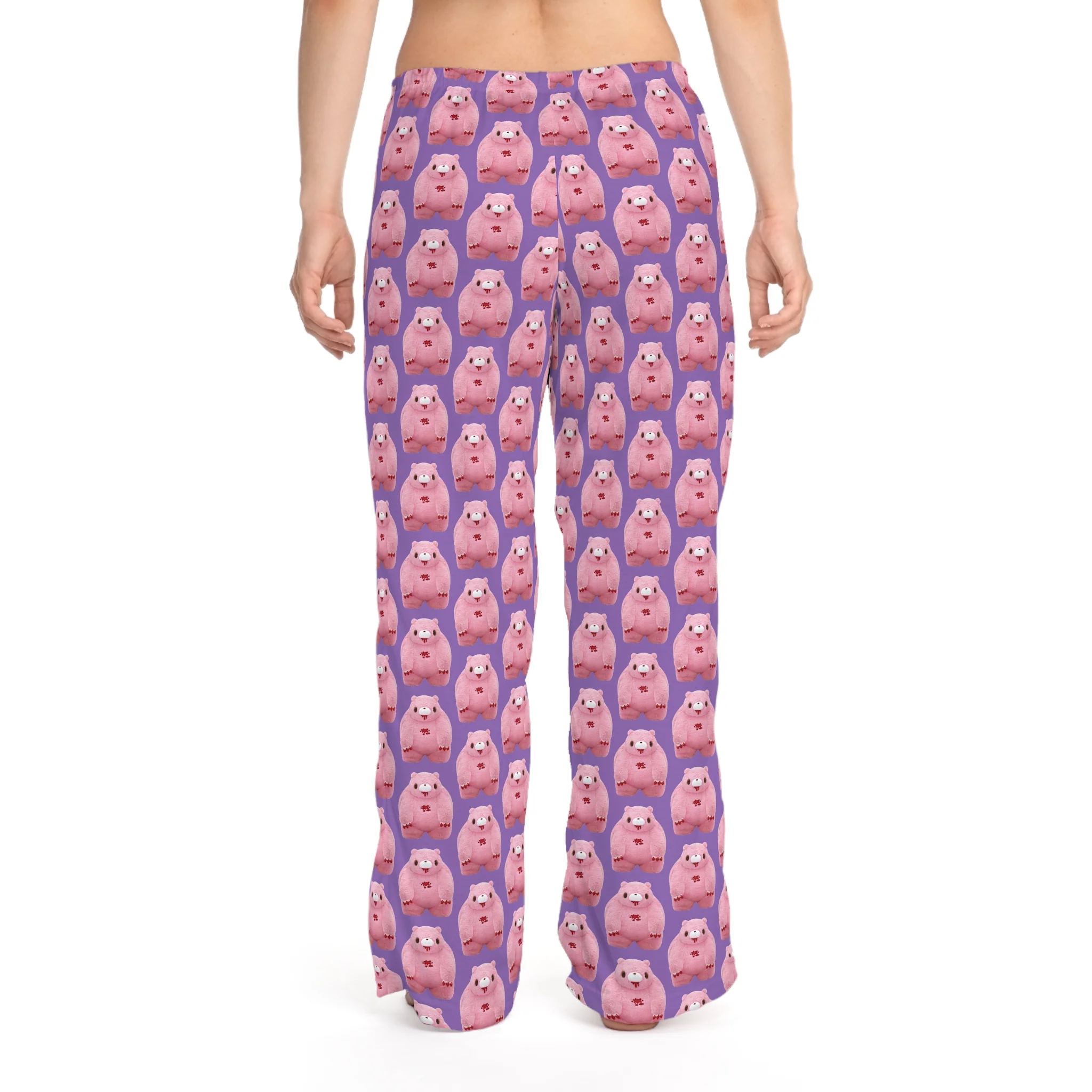 Chubby Gloomy Women's Pajama Pants (AOP) - Image 4