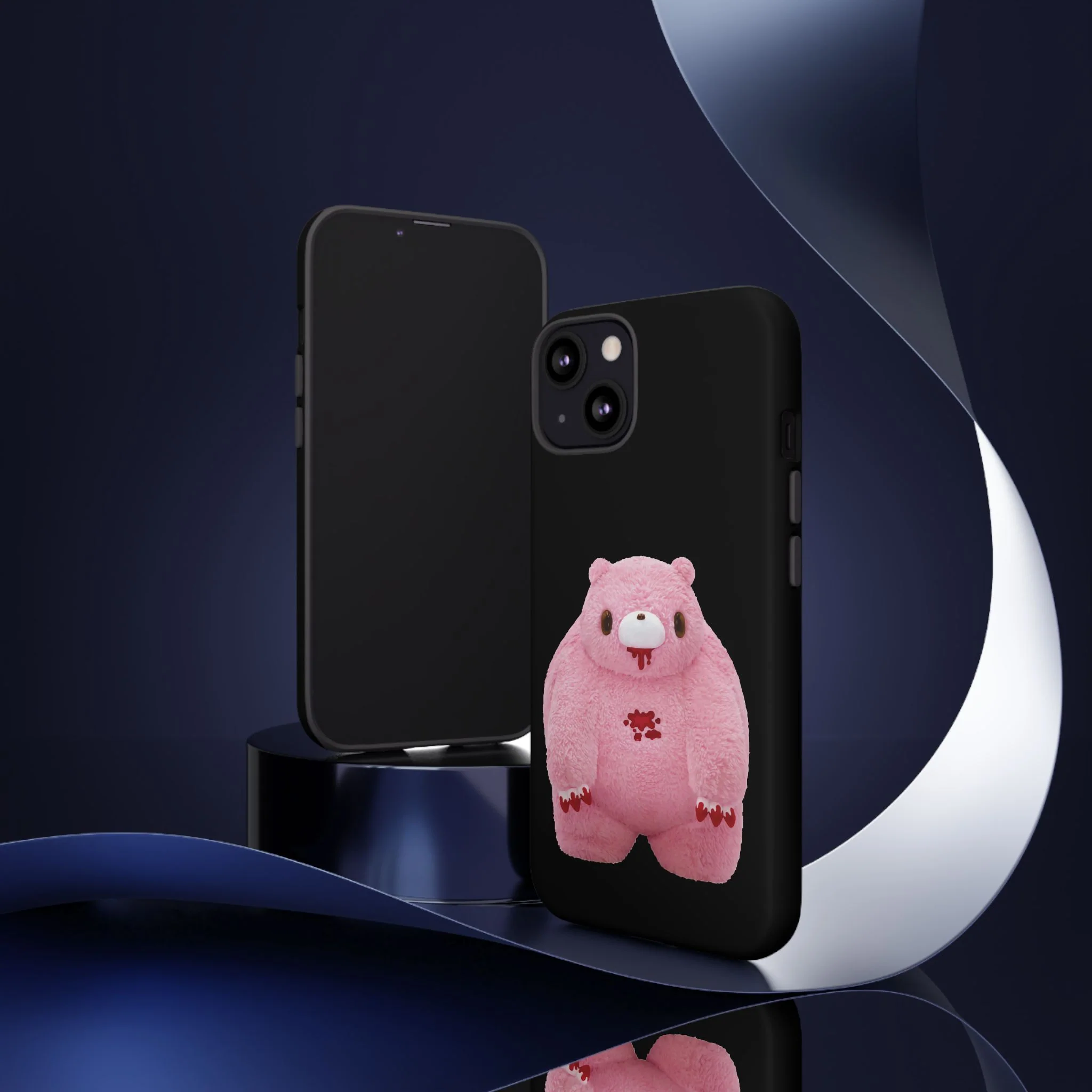 Chubby Gloomy Plush Tough Phone Case - Image 53