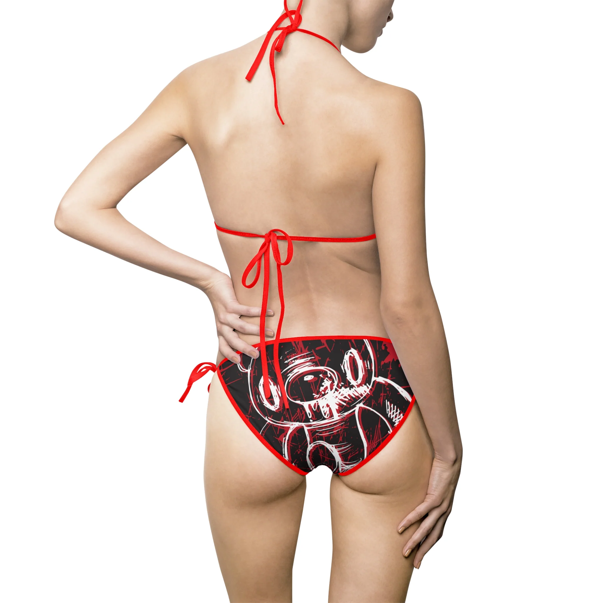 Grunge Gloomy Bear Bikini - Image 3