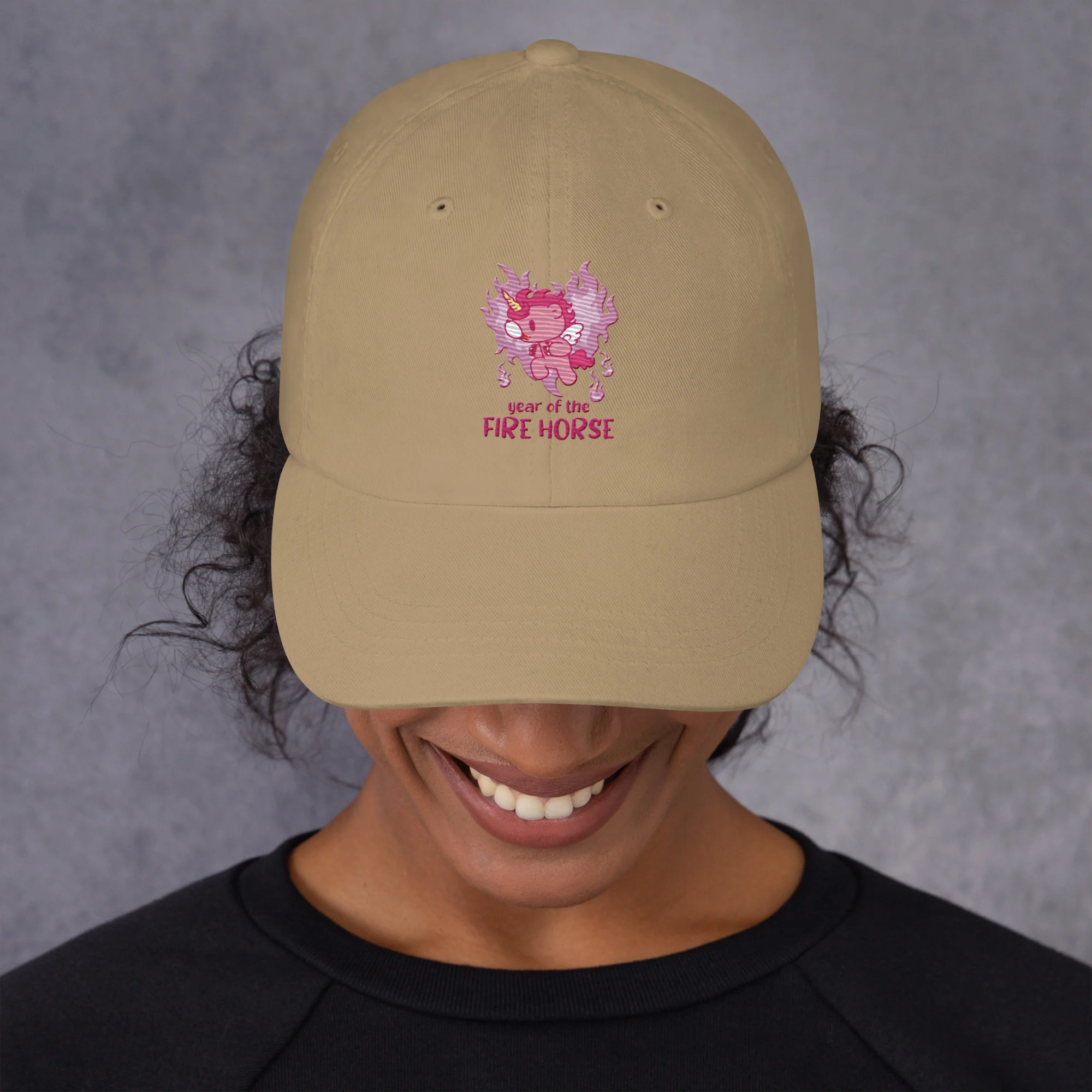 Fire Horse Dad Hat - Image 12