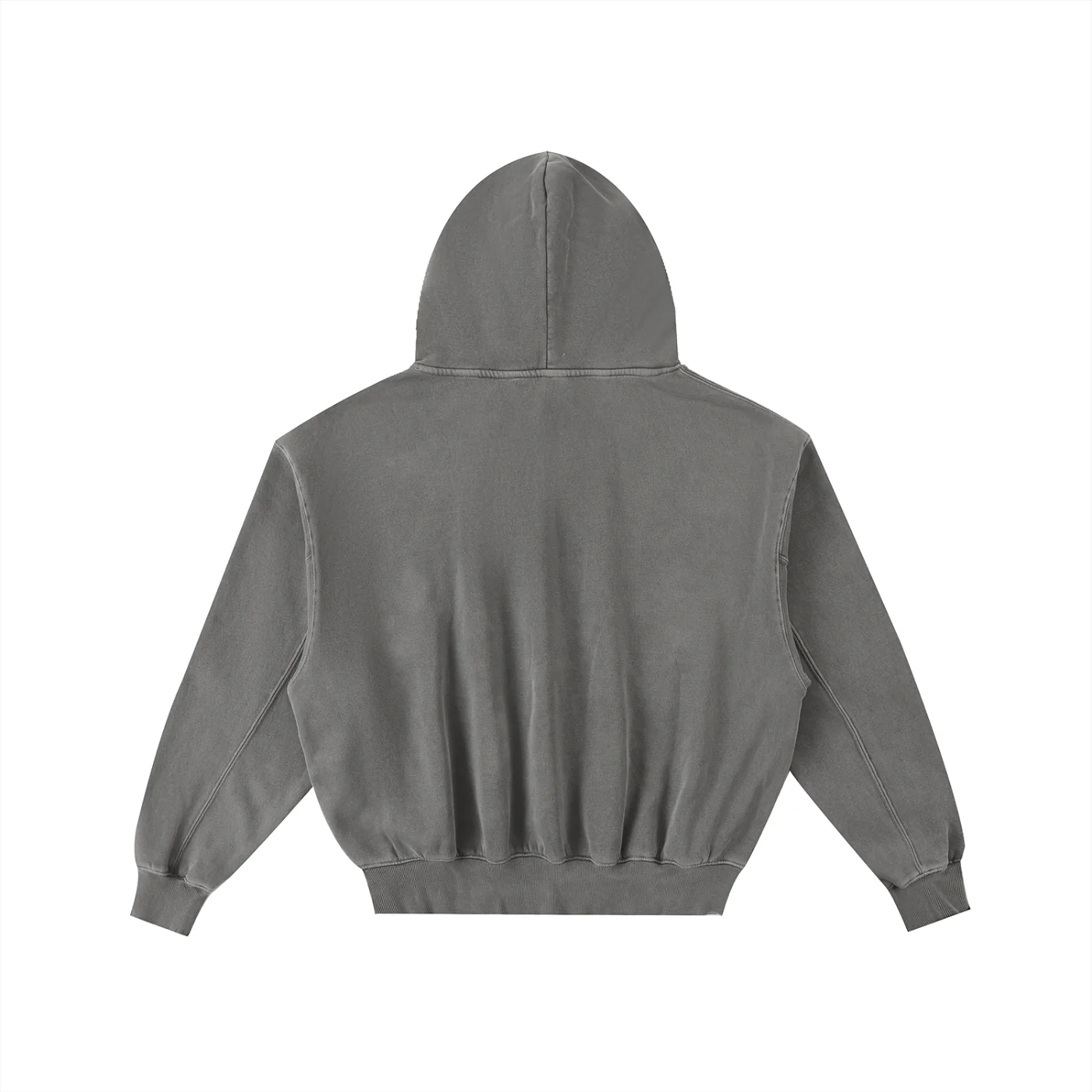Gloomy Scorpio Frayed Enzyme Washed Fleece Hoodie - Image 6