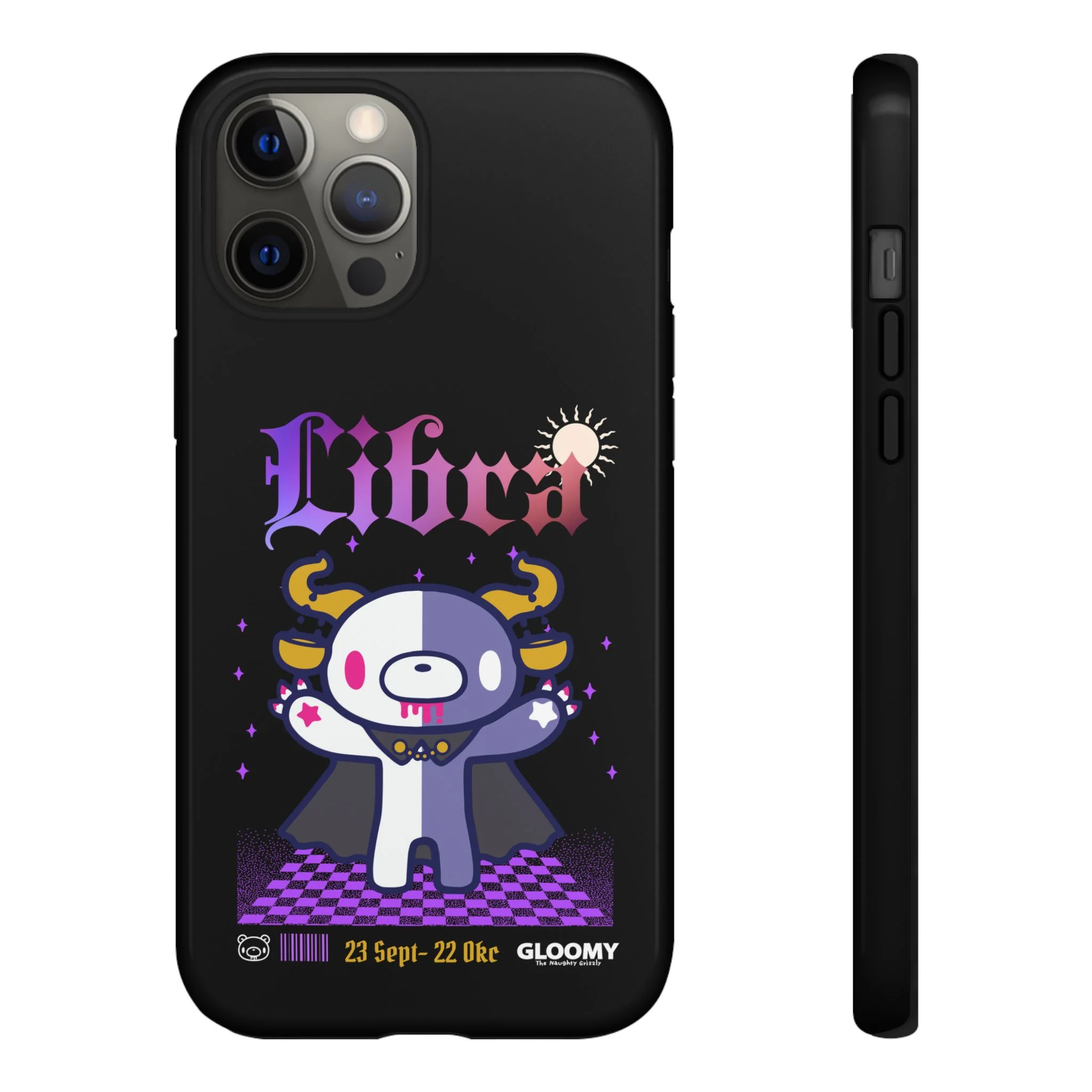 gloomy bear libra zodiac Phone Case - Image 8