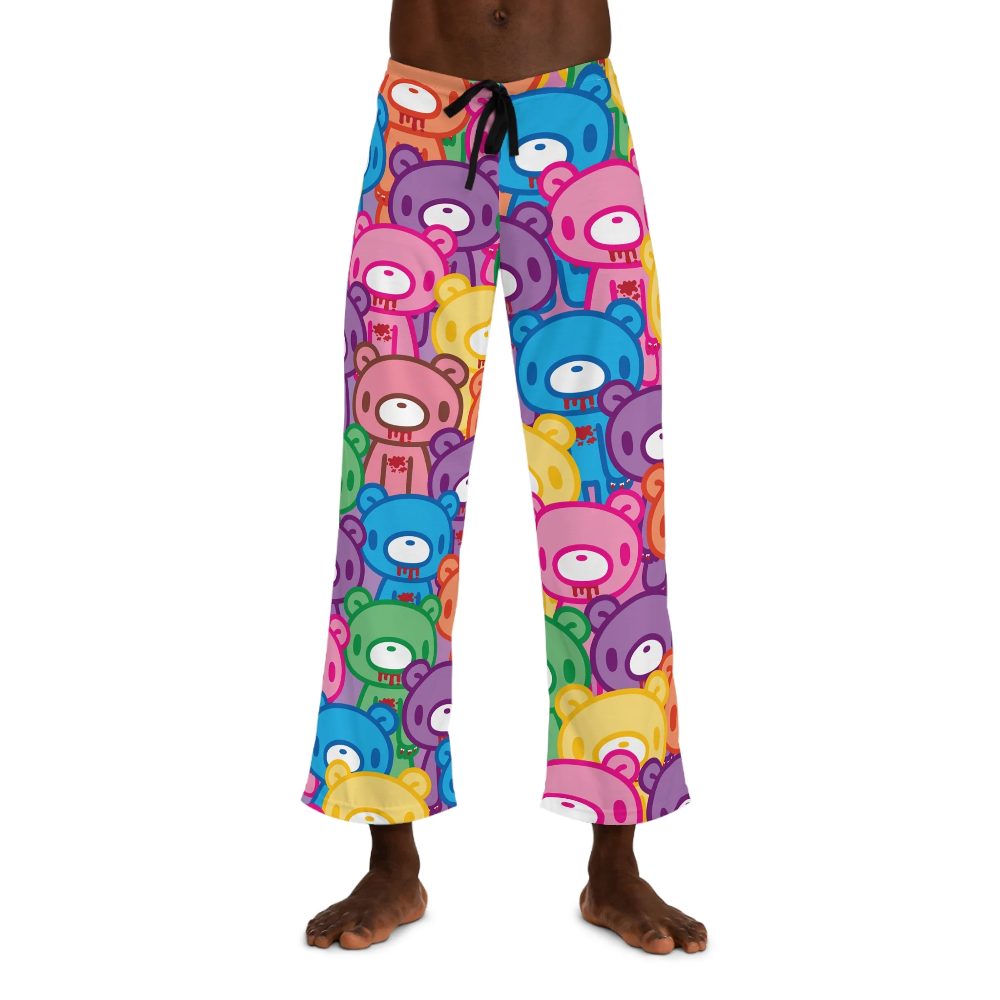 Gloomy Bear "Rainbow Dreams" Men's Pajama Pants - Image 2