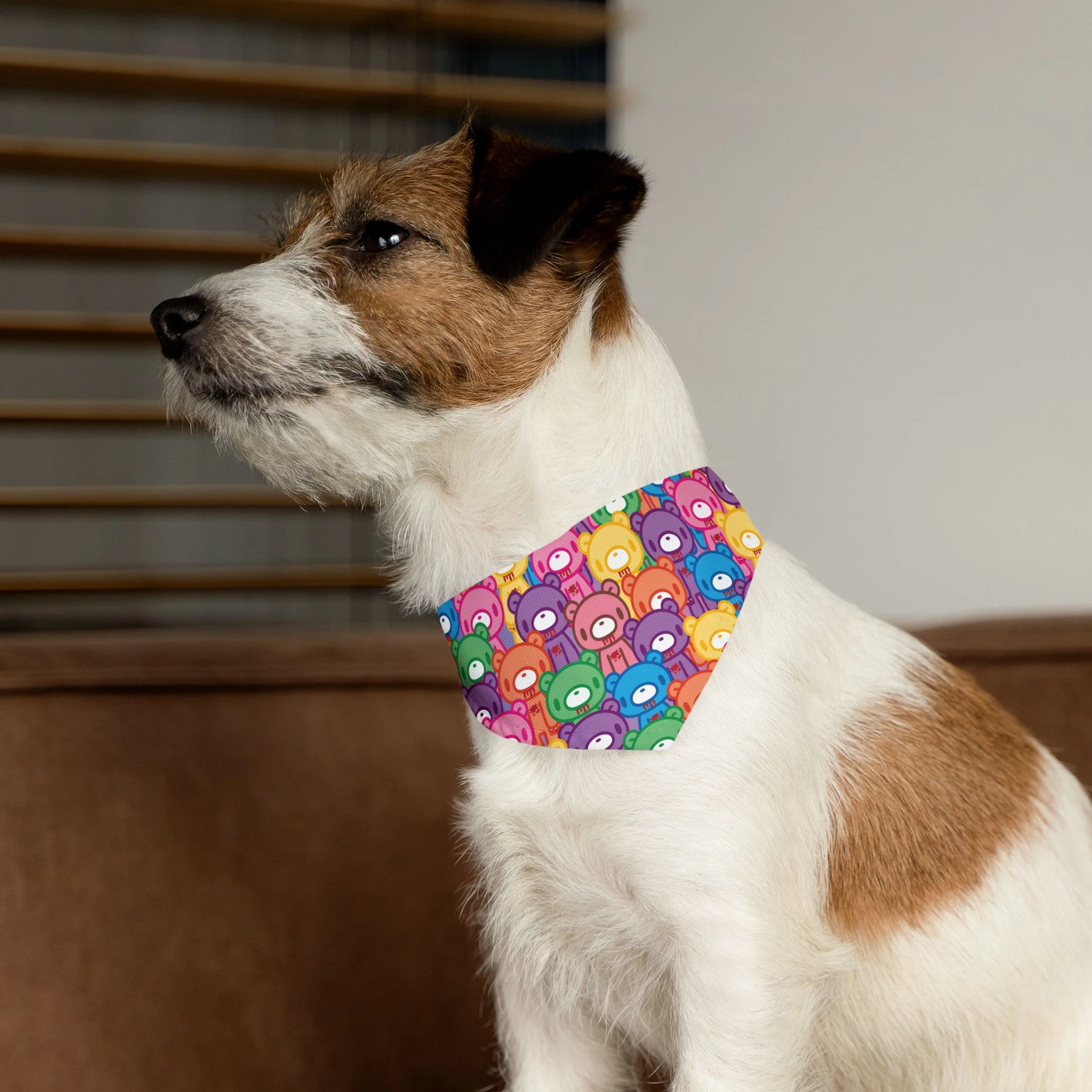 Gloomy Bear "Rainbow Dreams" Pet Bandana Collar - Image 9