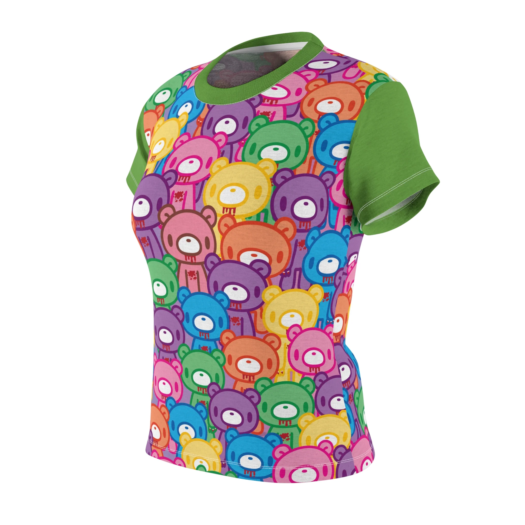 Gloomy Bear Rainbow Dreams Women's Cut & Sew Tee - Image 5