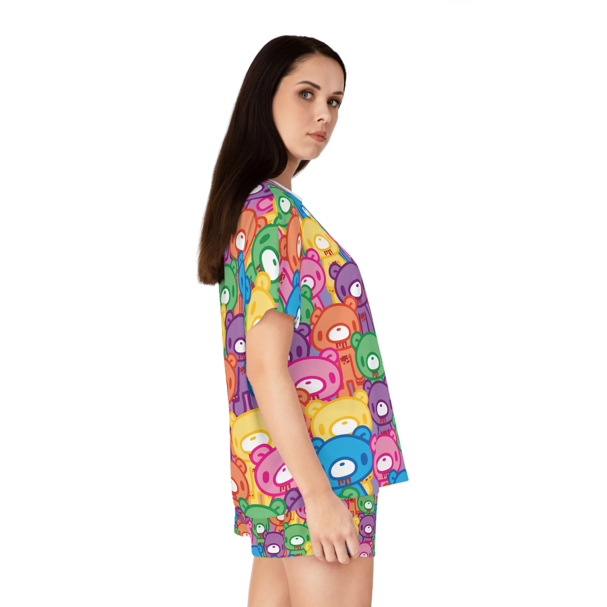 Gloomy Bear "Rainbow Dreams" Women's Short Pajama Set - Image 5