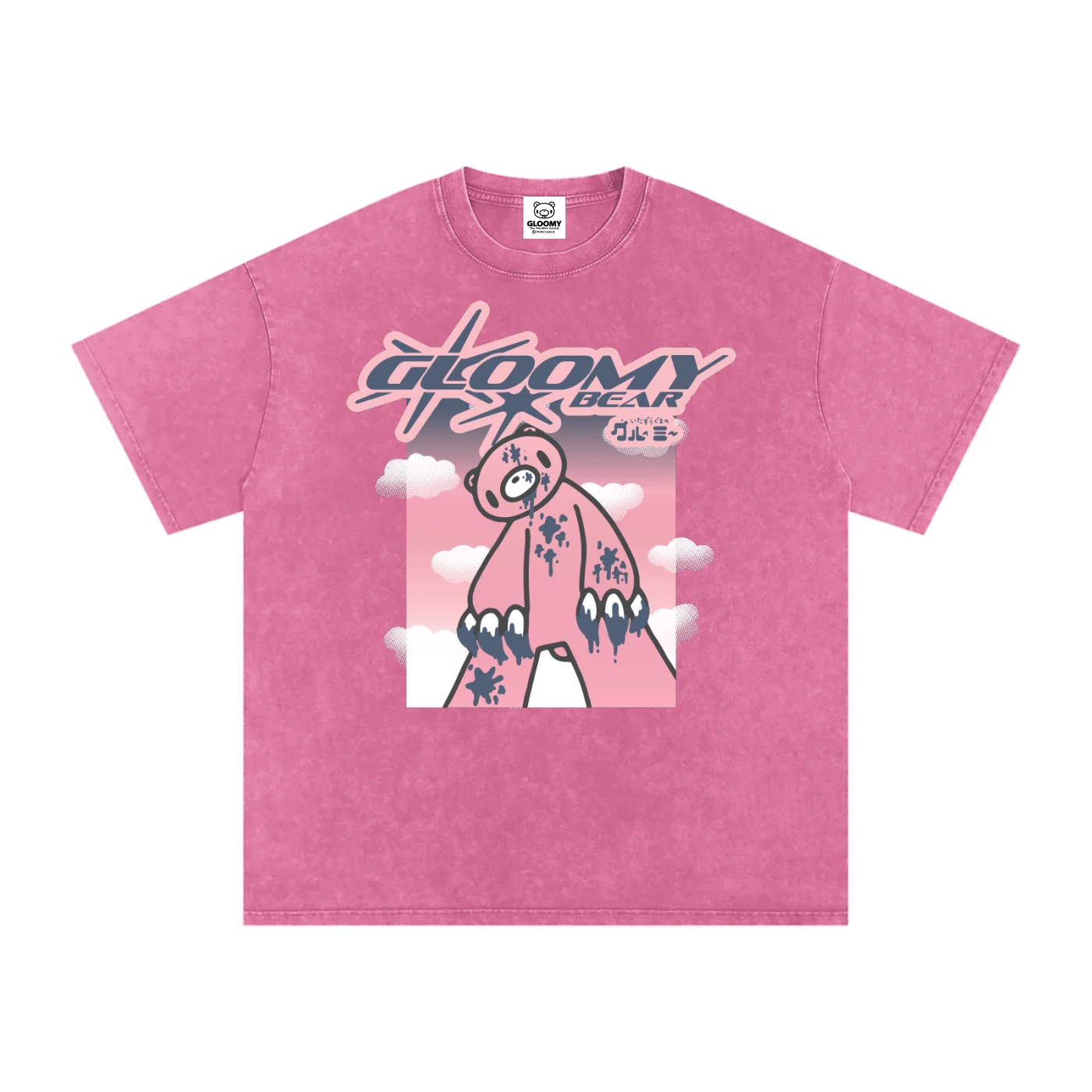 Gloomy Bear Titan Acid Wash T-Shirt - Image 3