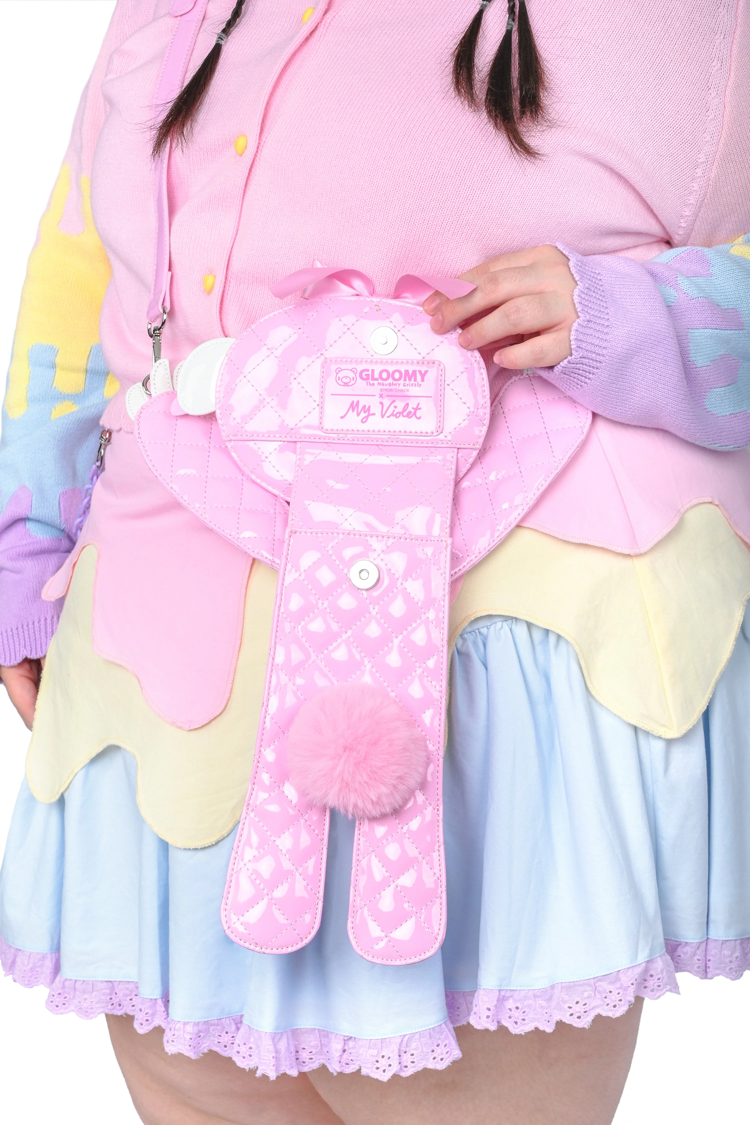 Gloomy Bear x My Violet - Bear Hug Crossbody Phone Pouch - Image 5