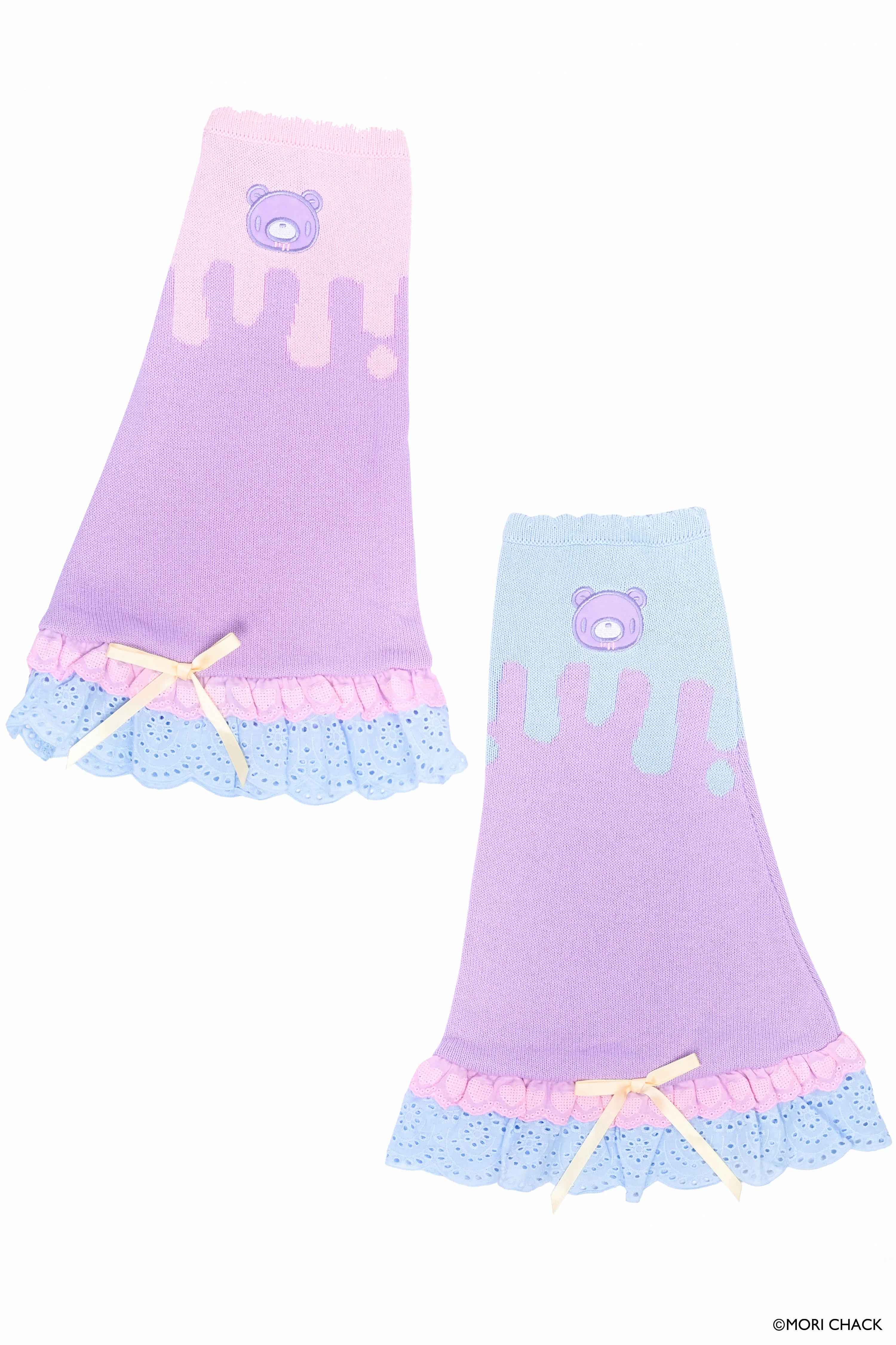Gloomy Bear x My Violet  - Pastel Drip Legwarmers - Image 8