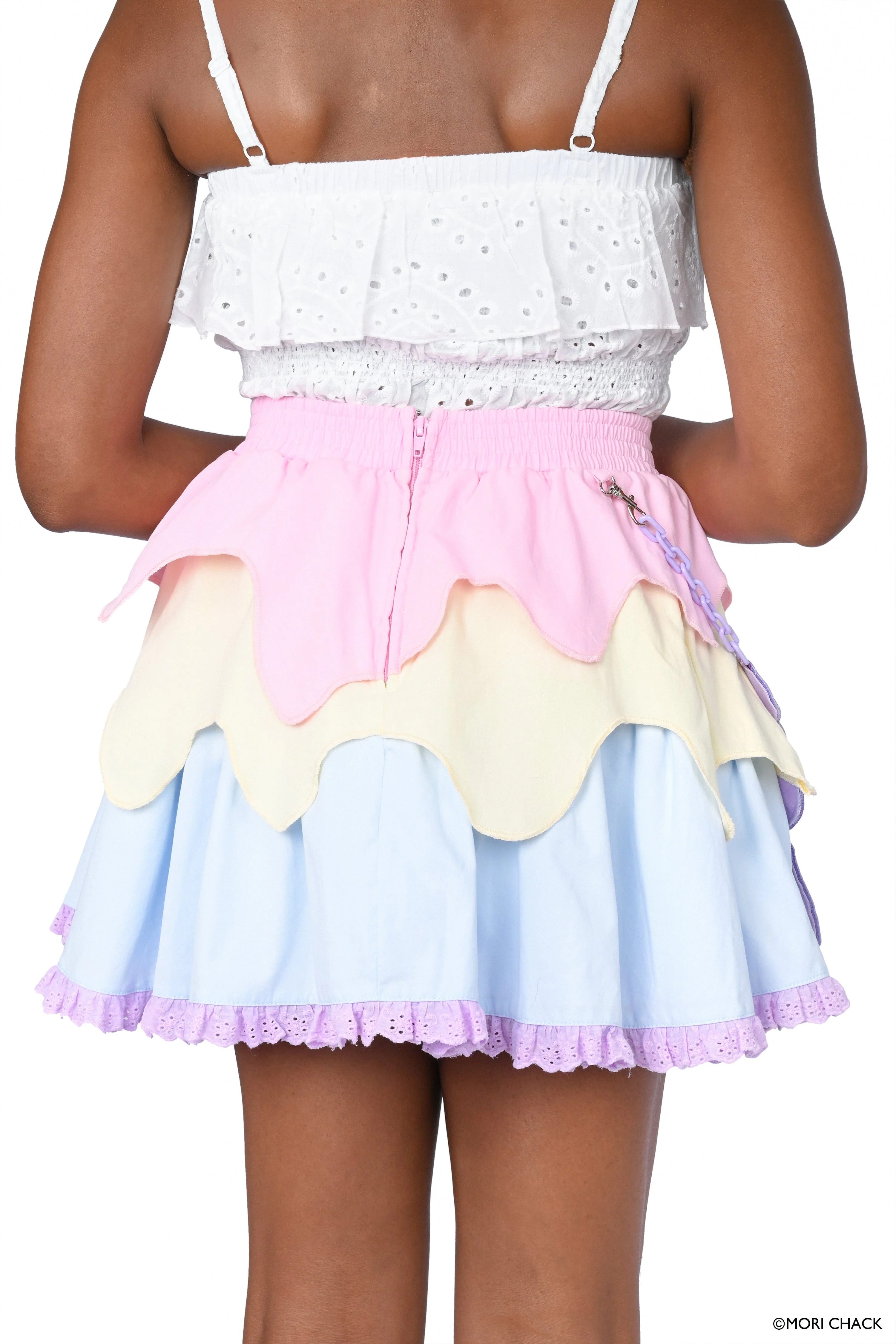 Gloomy Bear x My Violet  - Pastel Drip Skirt - Image 7