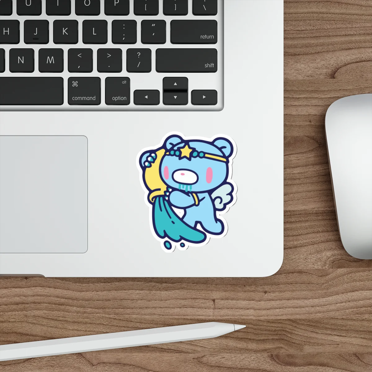 Gloomy Zodiac Aquarius Die-Cut Stickers - Image 12