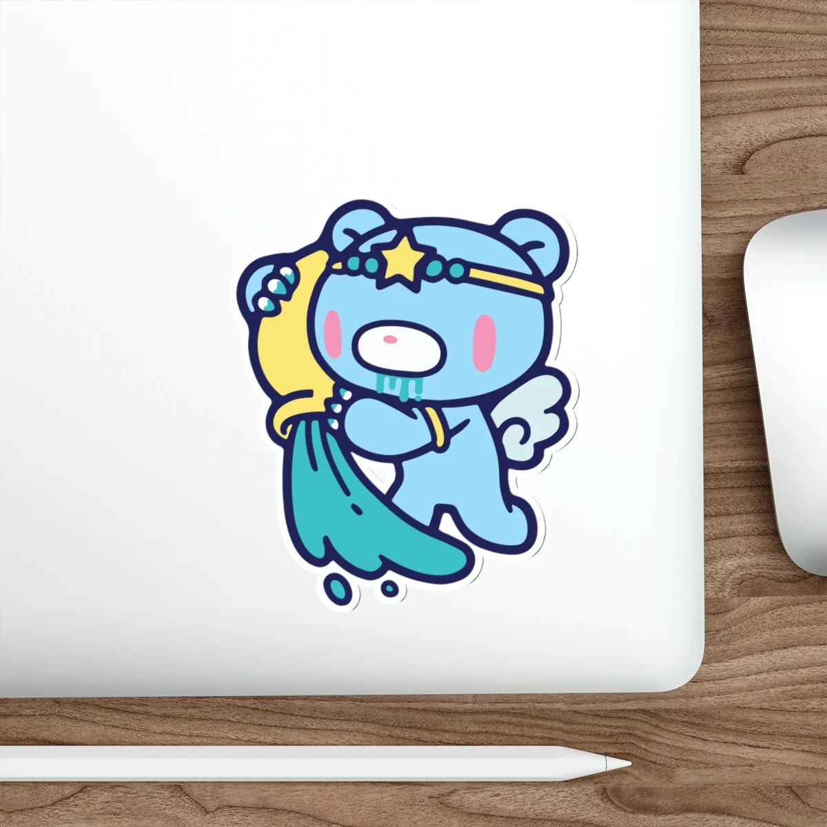 Gloomy Zodiac Aquarius Die-Cut Stickers - Image 17
