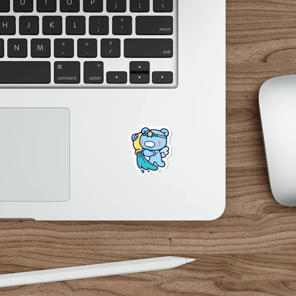 Gloomy Zodiac Aquarius Die-Cut Stickers - Image 9