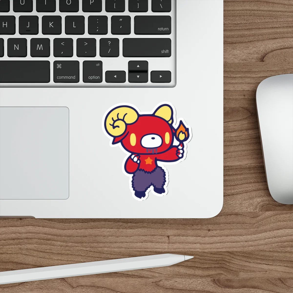 Gloomy Zodiac Aries Die-Cut Stickers - Image 12