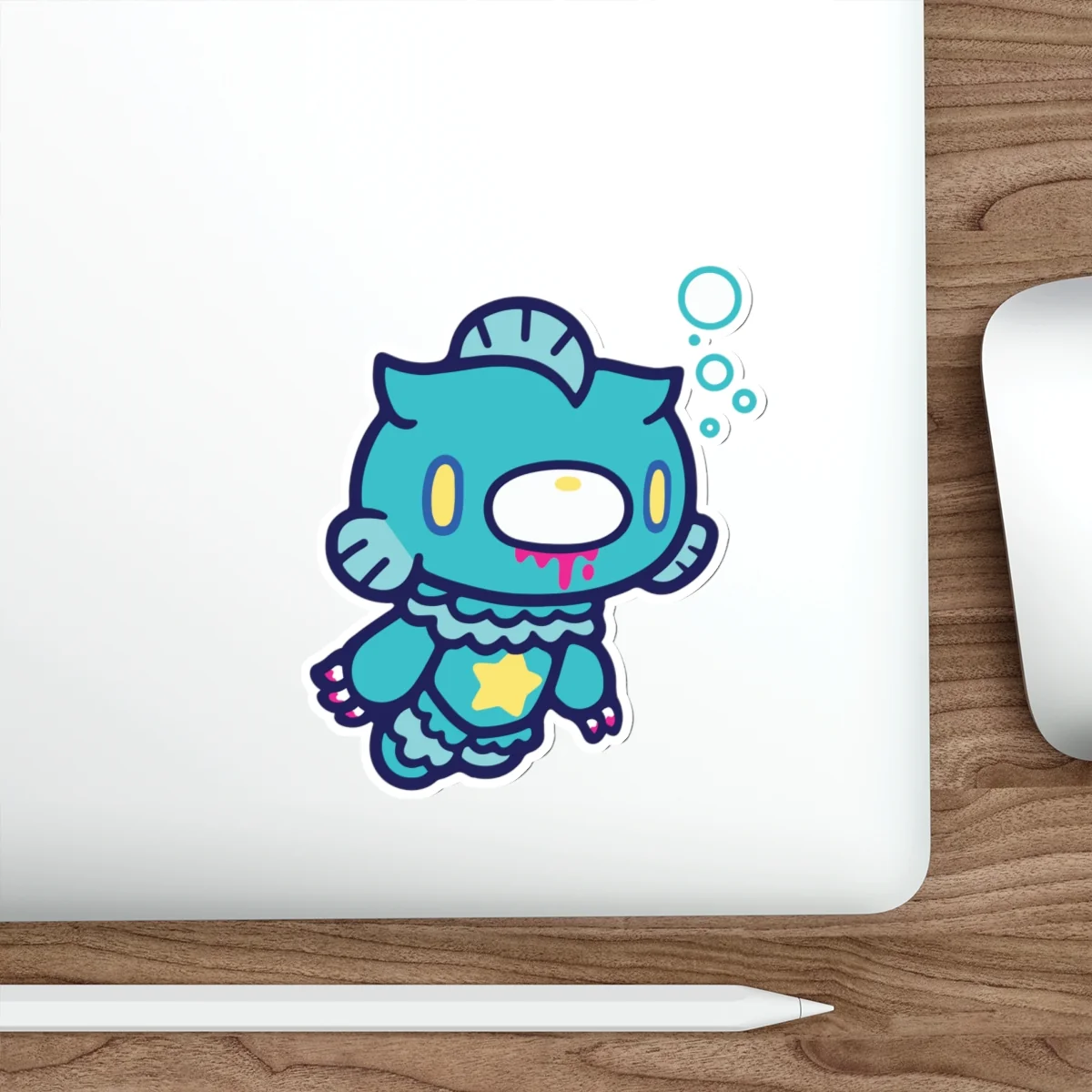 Gloomy Zodiac Pisces Die-Cut Stickers - Image 17