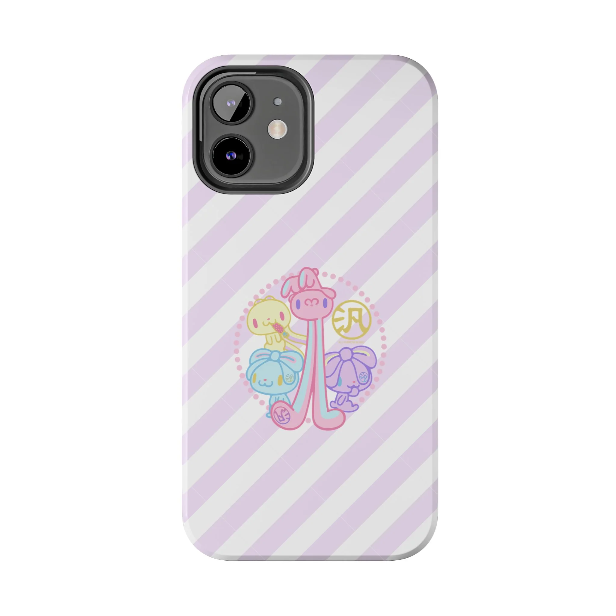Group Pastel All Purpose Bunny - iPhone Case - Image 43