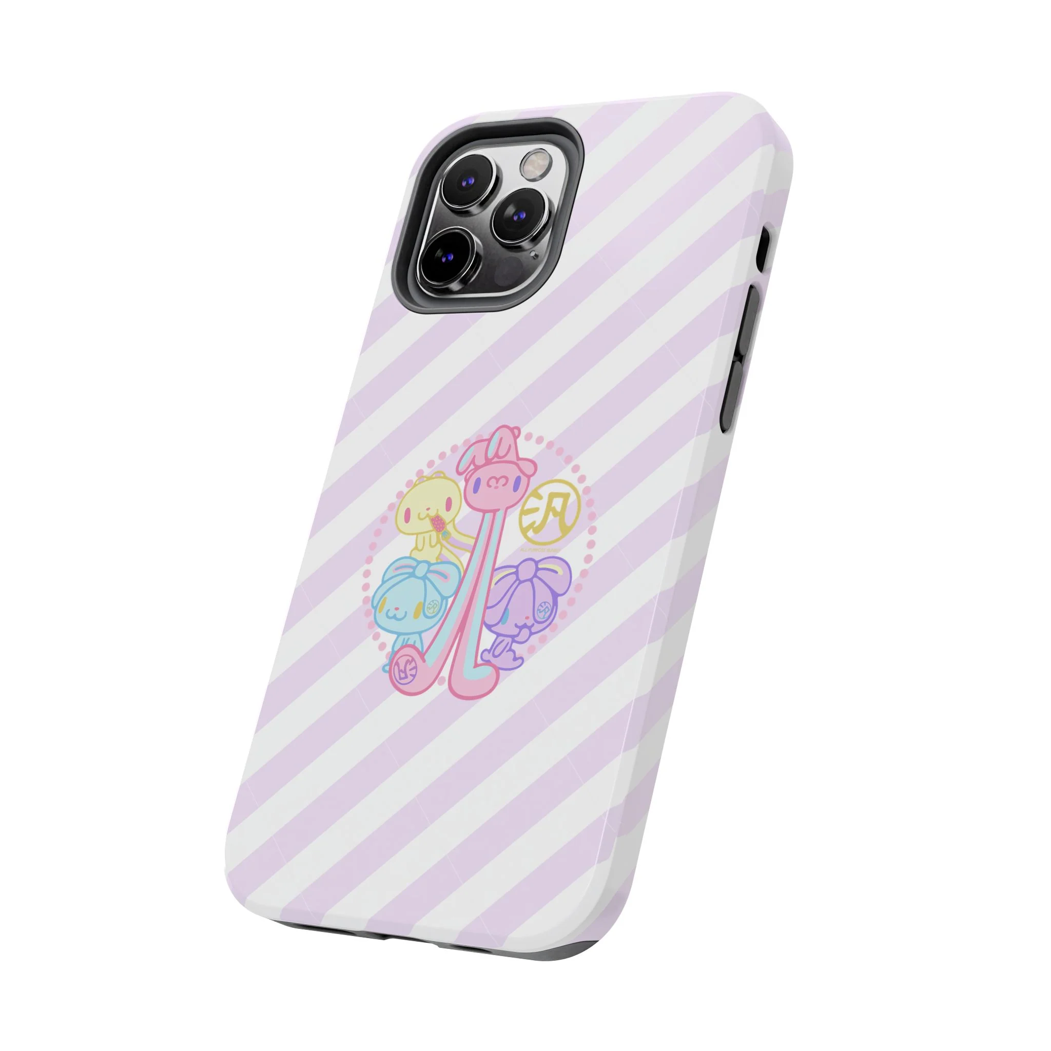 Group Pastel All Purpose Bunny - iPhone Case - Image 48