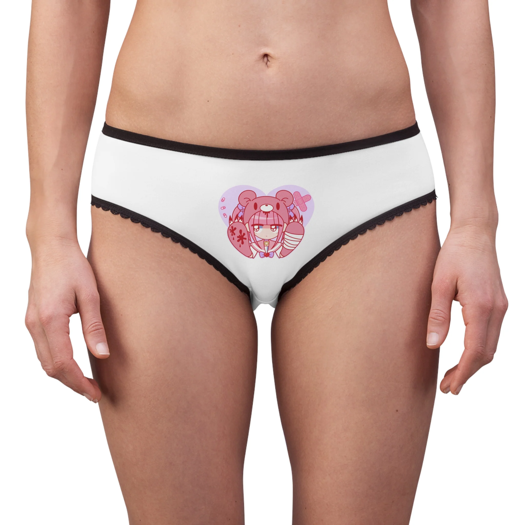 Menhera x Gloomy Women's Briefs (AOP) - Image 3
