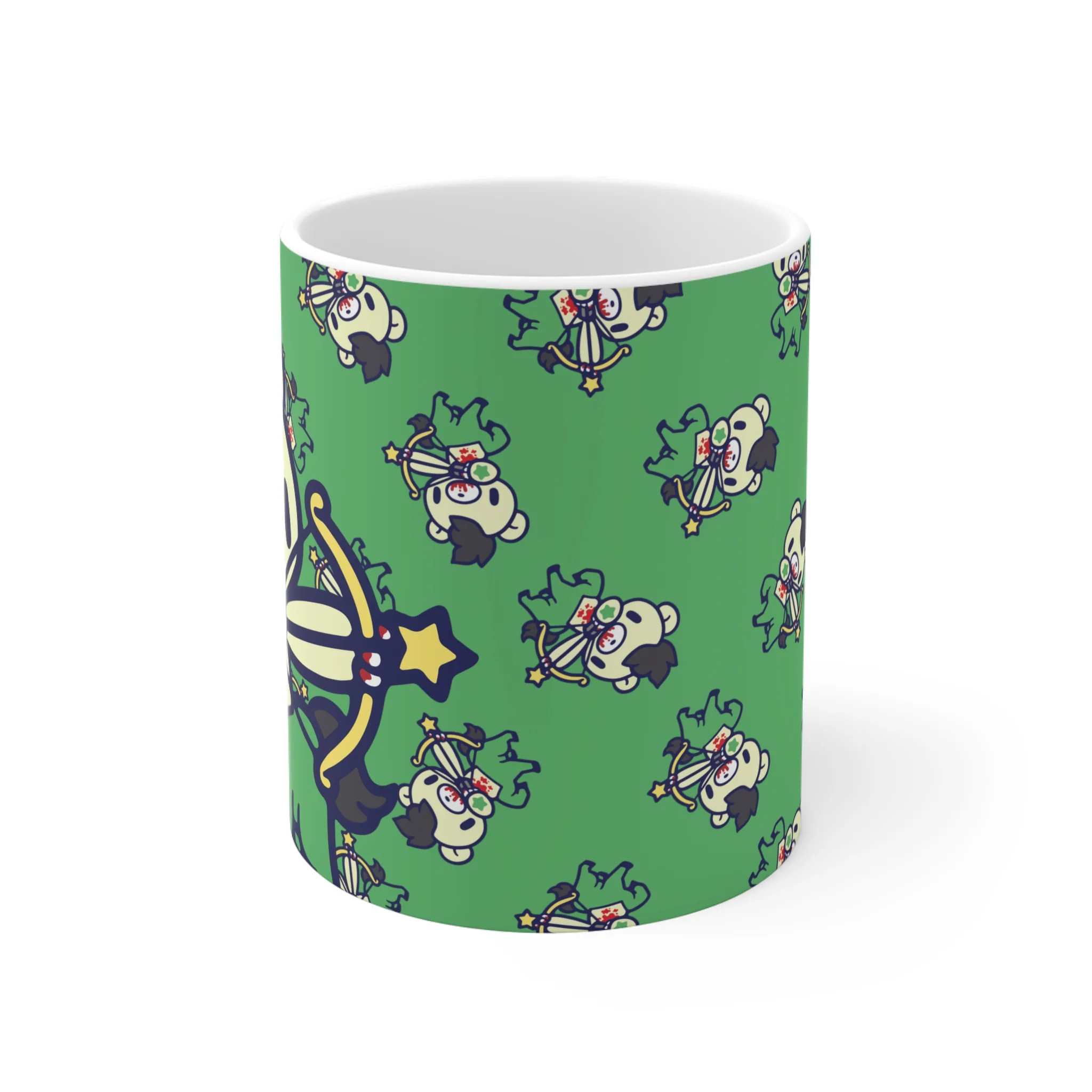 Sagittarius Gloomy Bear Ceramic Mug (11oz) - Image 3