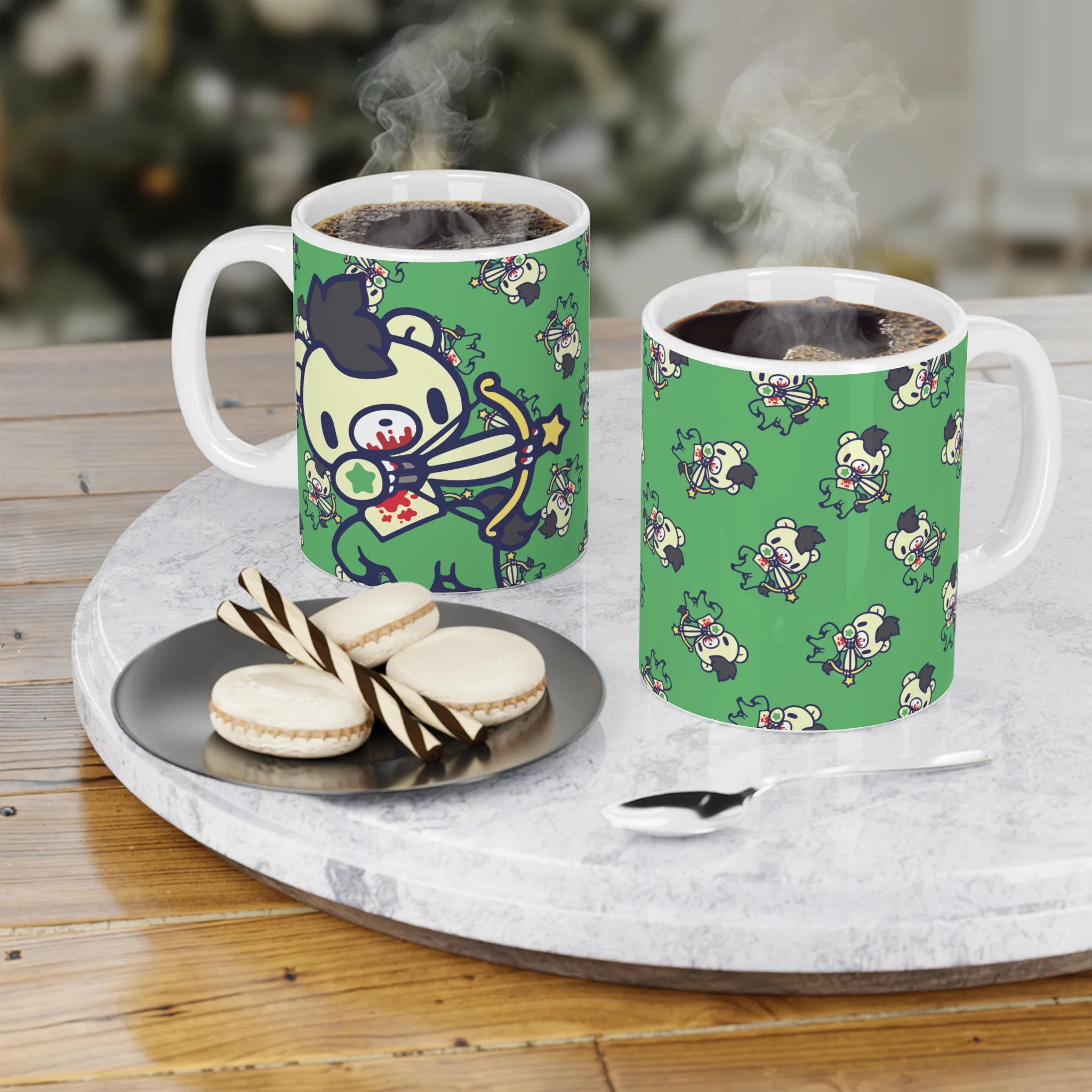 Sagittarius Gloomy Bear Ceramic Mug (11oz) - Image 4