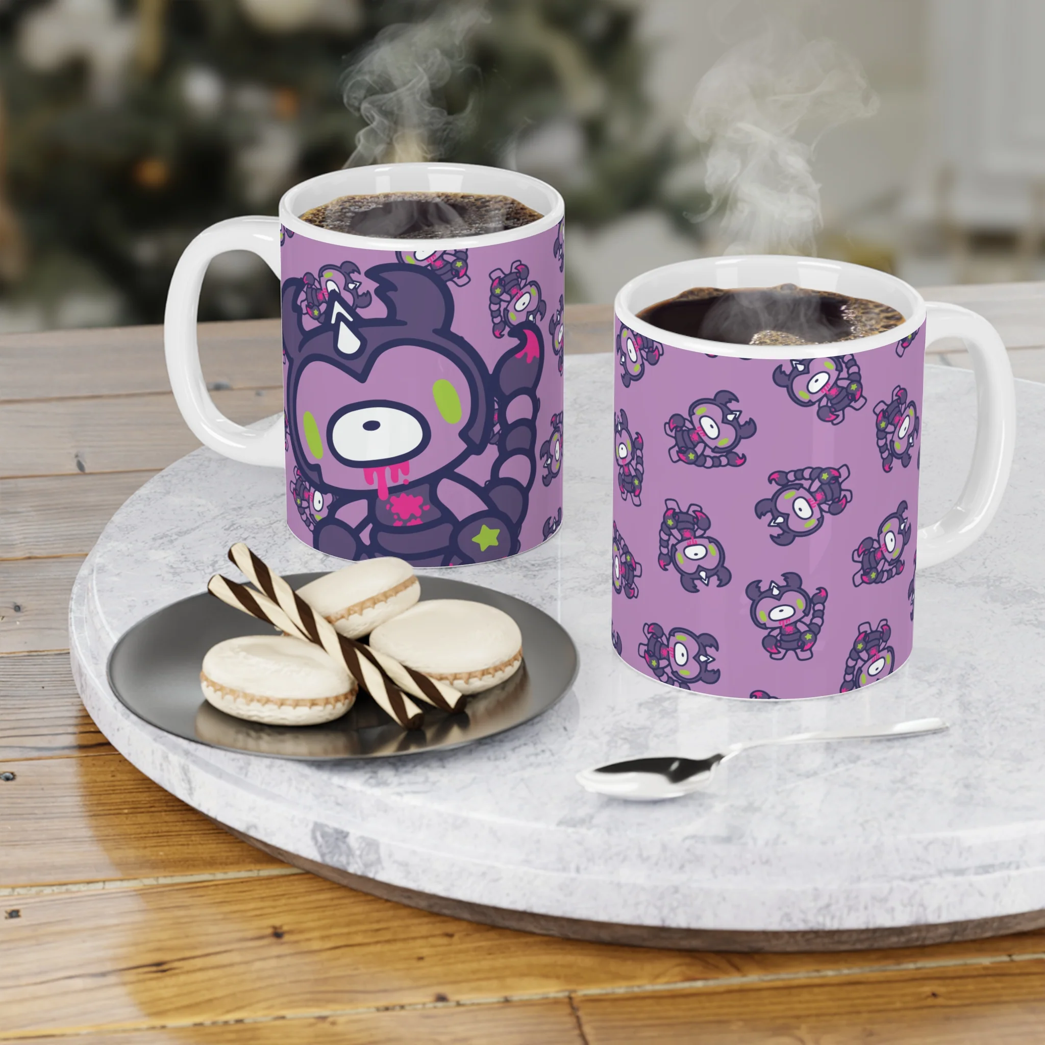 Scorpio Gloomy Bear Ceramic Mug (11oz) - Image 4