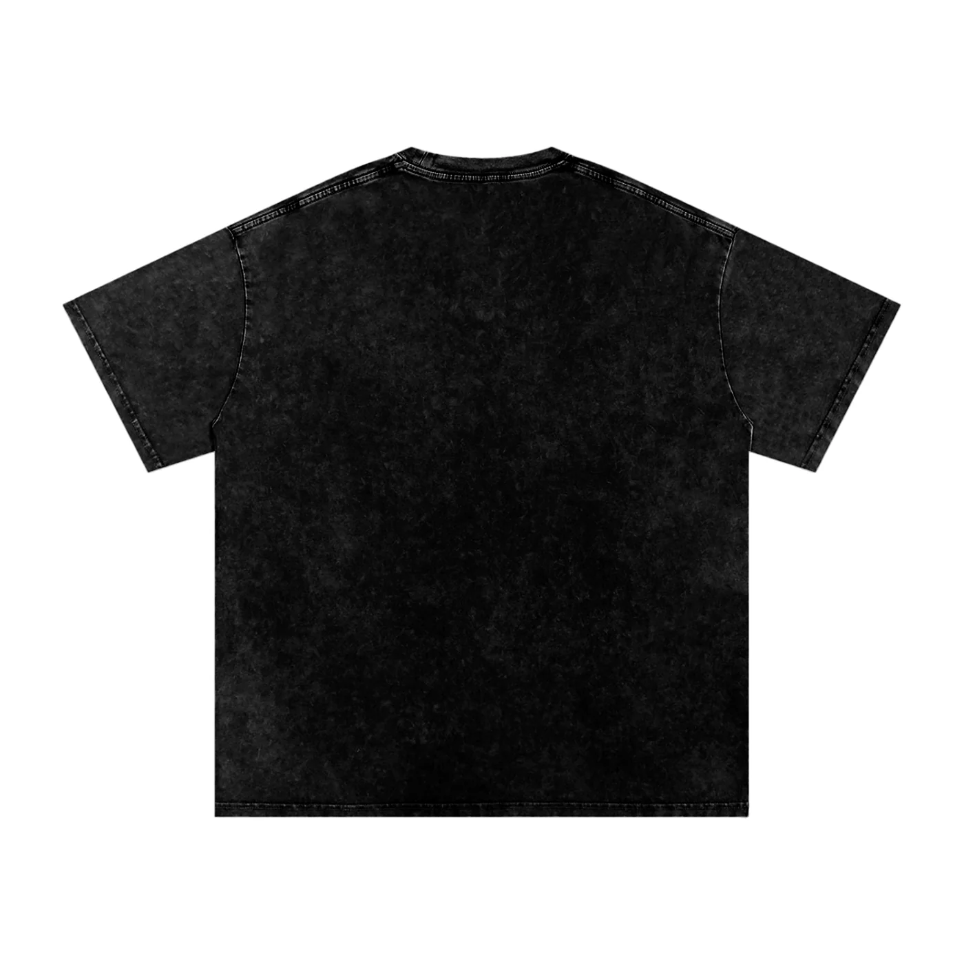 Gloomy Virgo Snow Washed Oversized Cotton T-Shirt - Image 2
