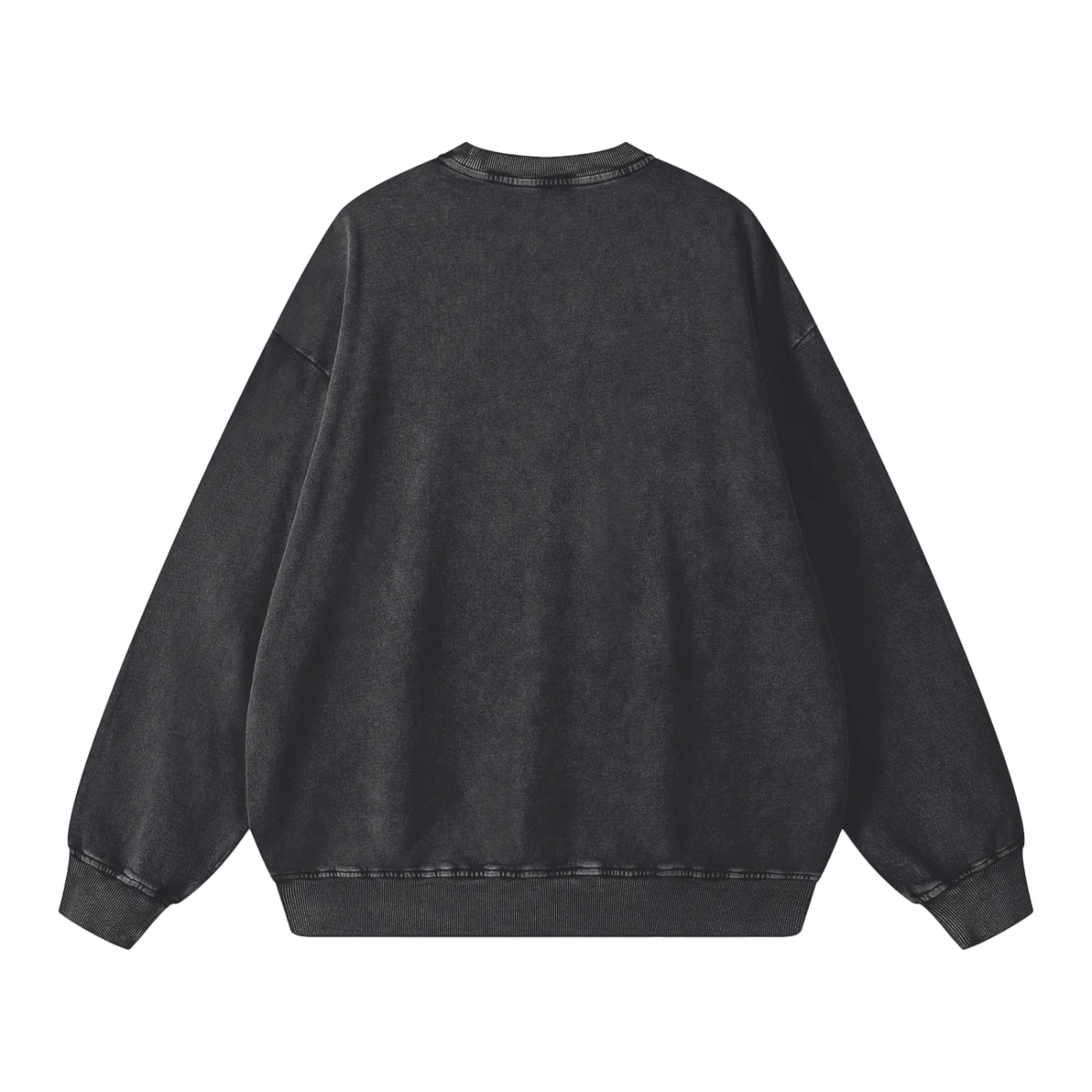 Gloomy Snow Washed Oversized Sweatshirt - Image 2