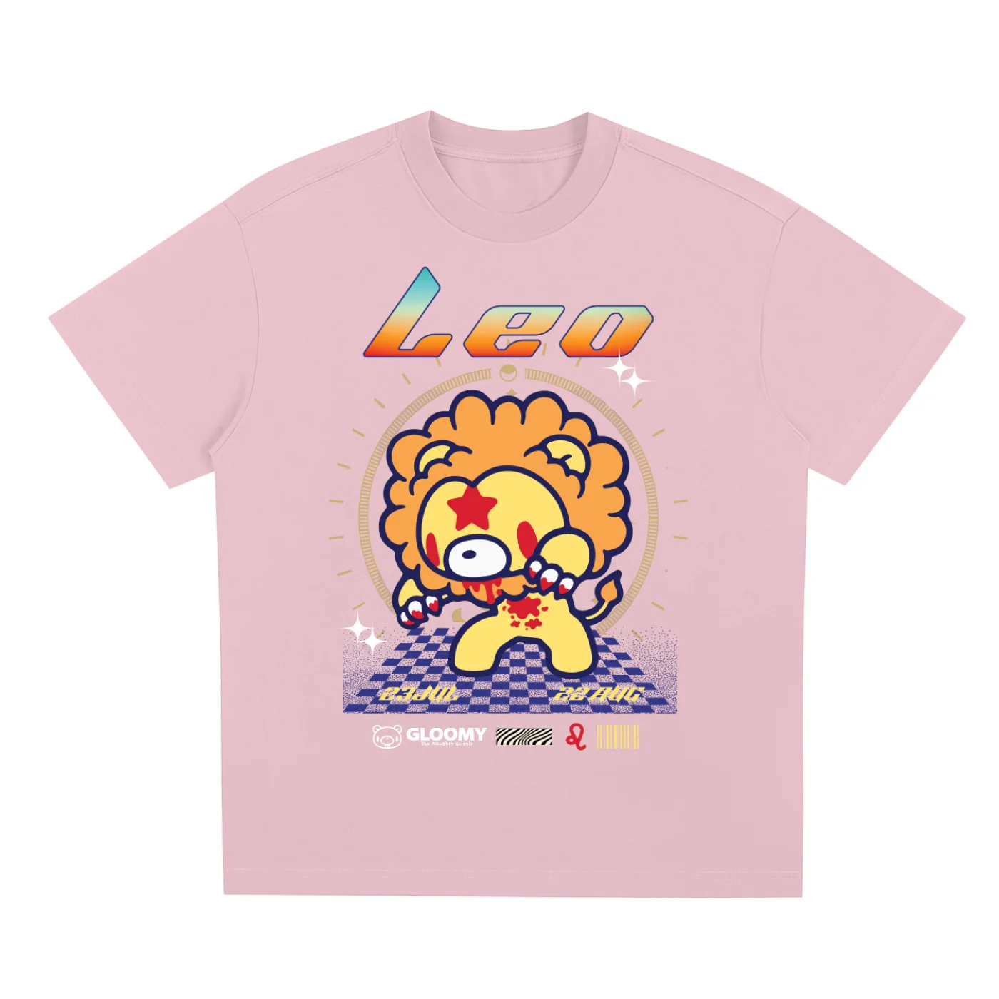 Leo Zodiac Gloomy Bear Sorona Quick-Dry Cooling T-Shirt - Image 5