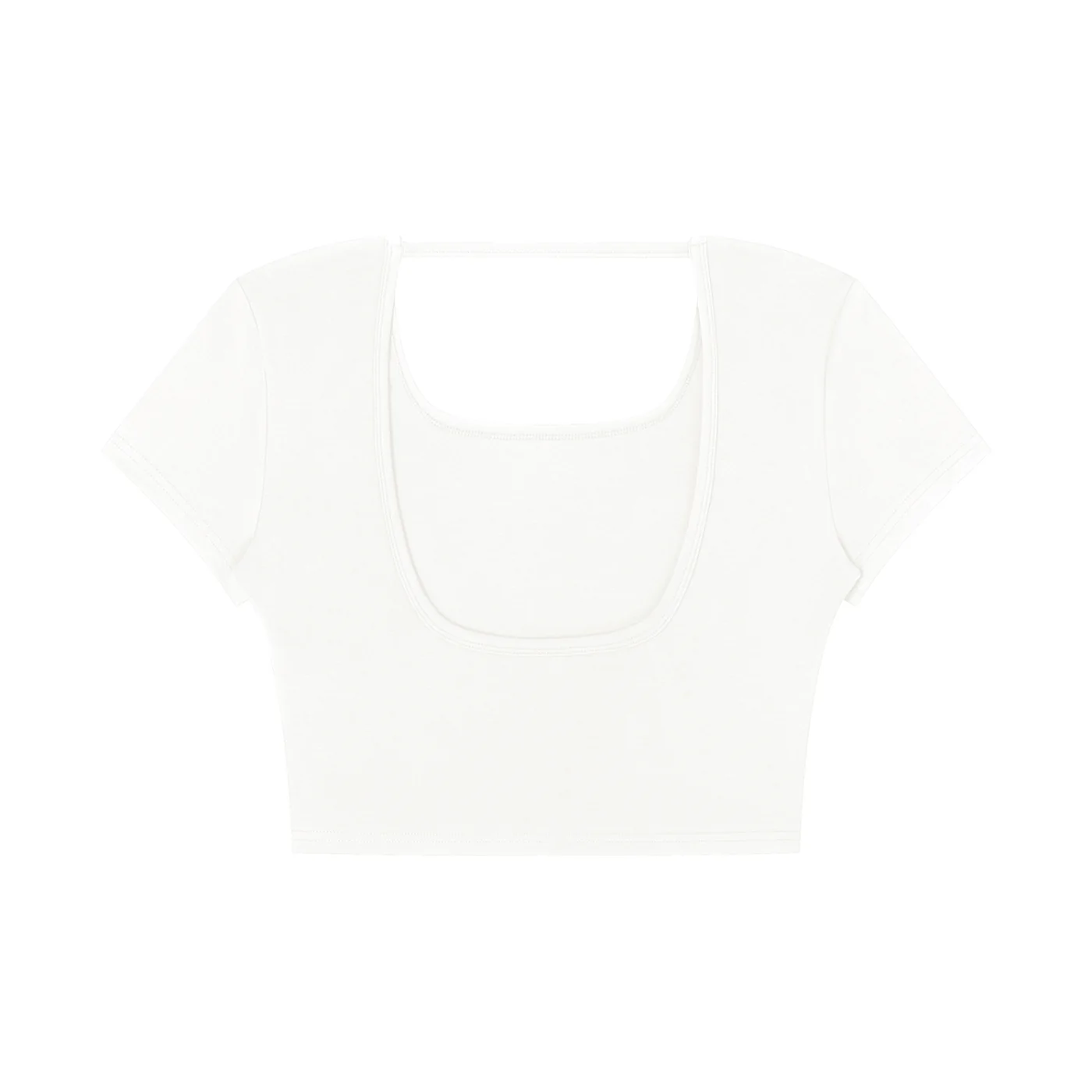 Menhera x Gloomy Square Neck Crop T-Shirt - Image 6