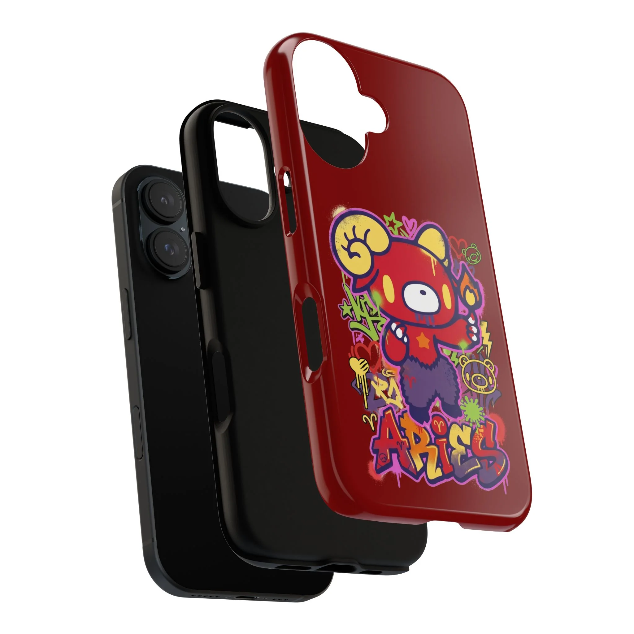 Zodiac Aries Gloomy Bear Phone Case - Image 202