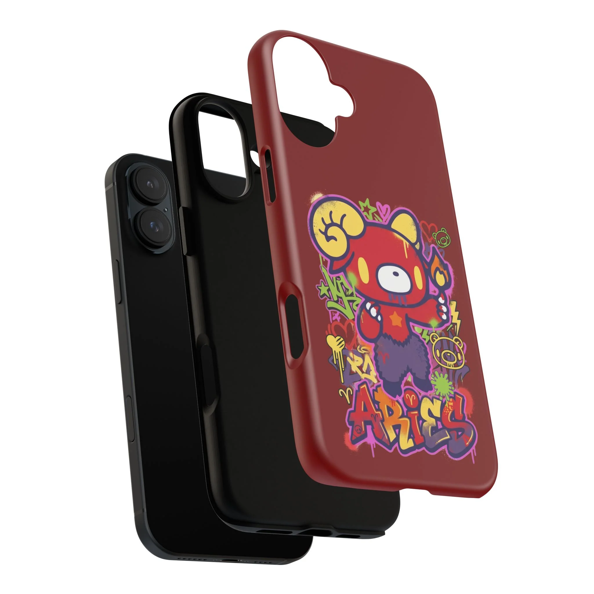 Zodiac Aries Gloomy Bear Phone Case - Image 211