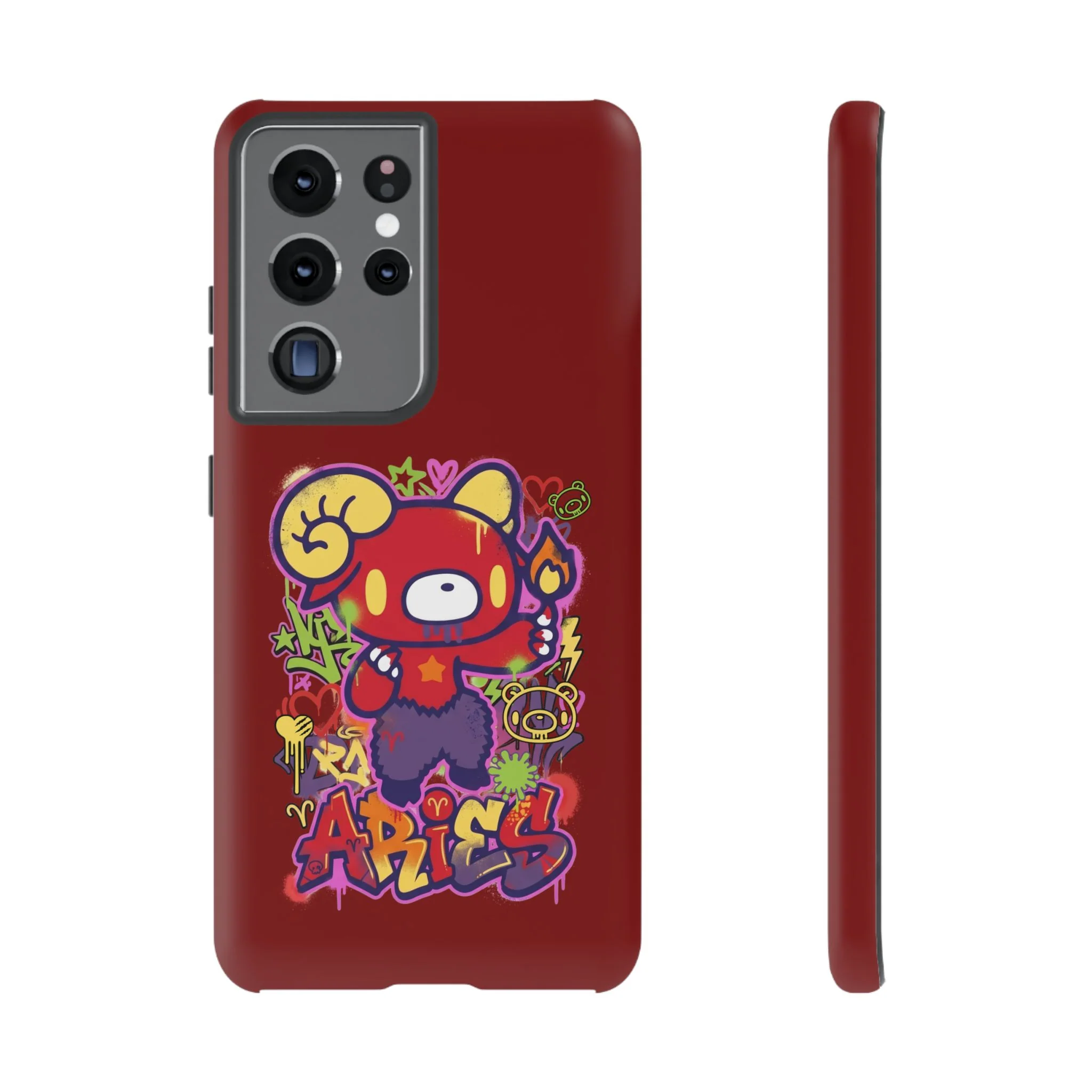 Zodiac Aries Gloomy Bear Phone Case - Image 22