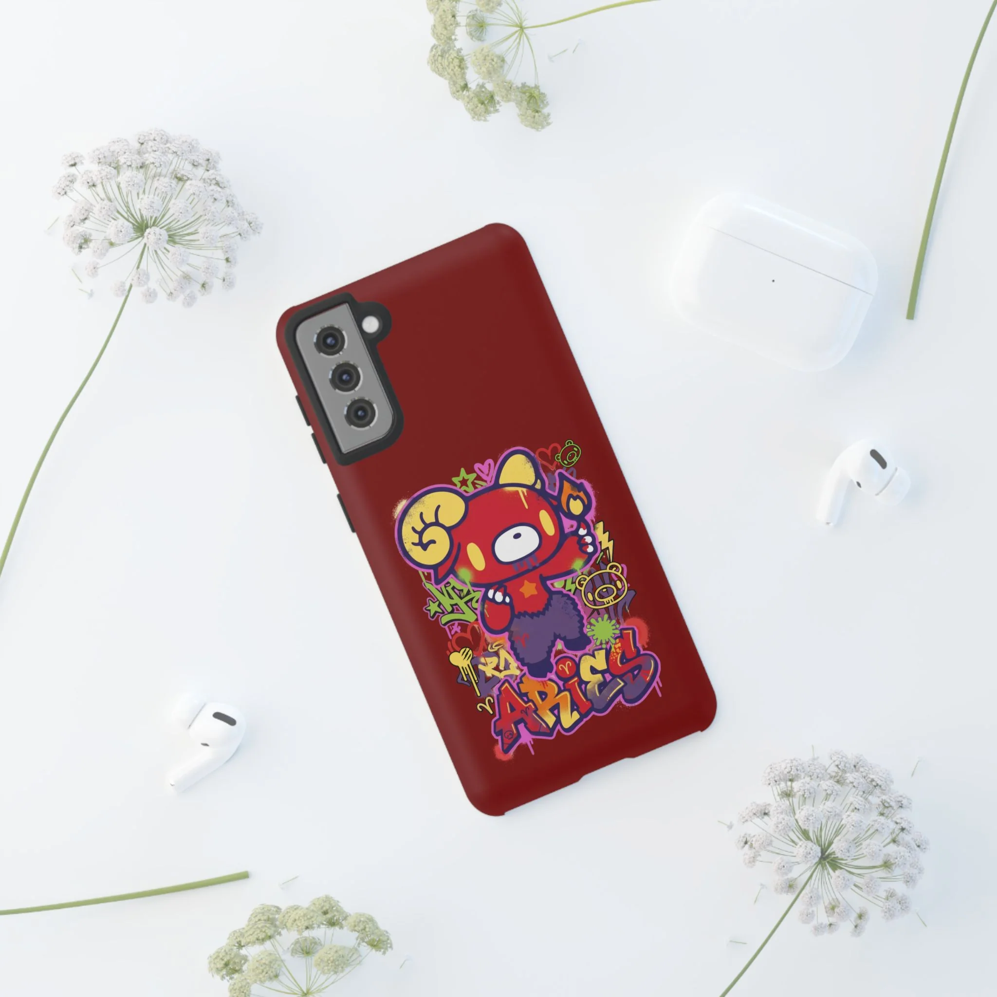 Zodiac Aries Gloomy Bear Phone Case - Image 88
