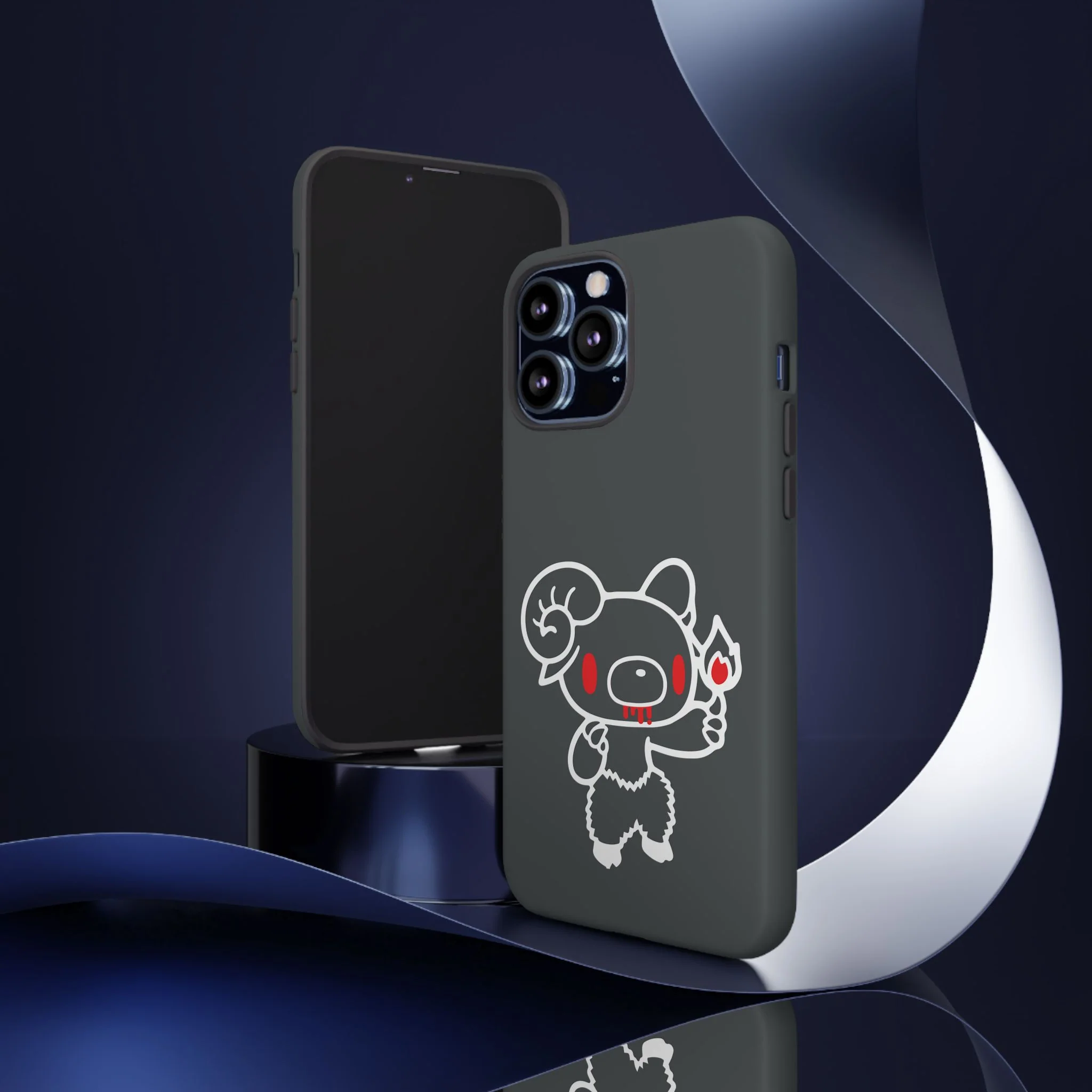Zodiac Aries Gloomy Bear Phone Case - Image 84