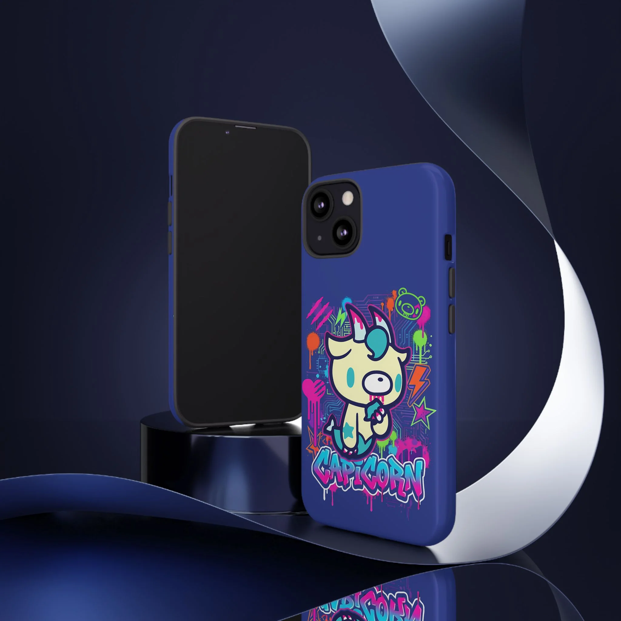 Zodiac Capricorn Gloomy Bear Phone Case - Image 77
