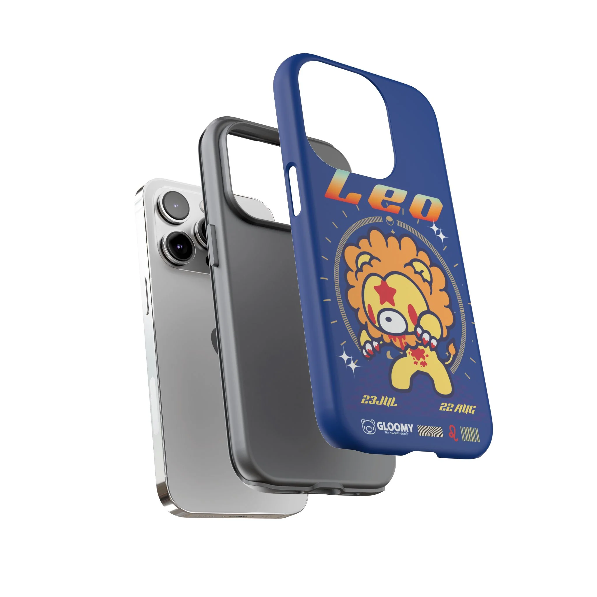 Zodiac Leo gloomy bear Phone Case - Image 115