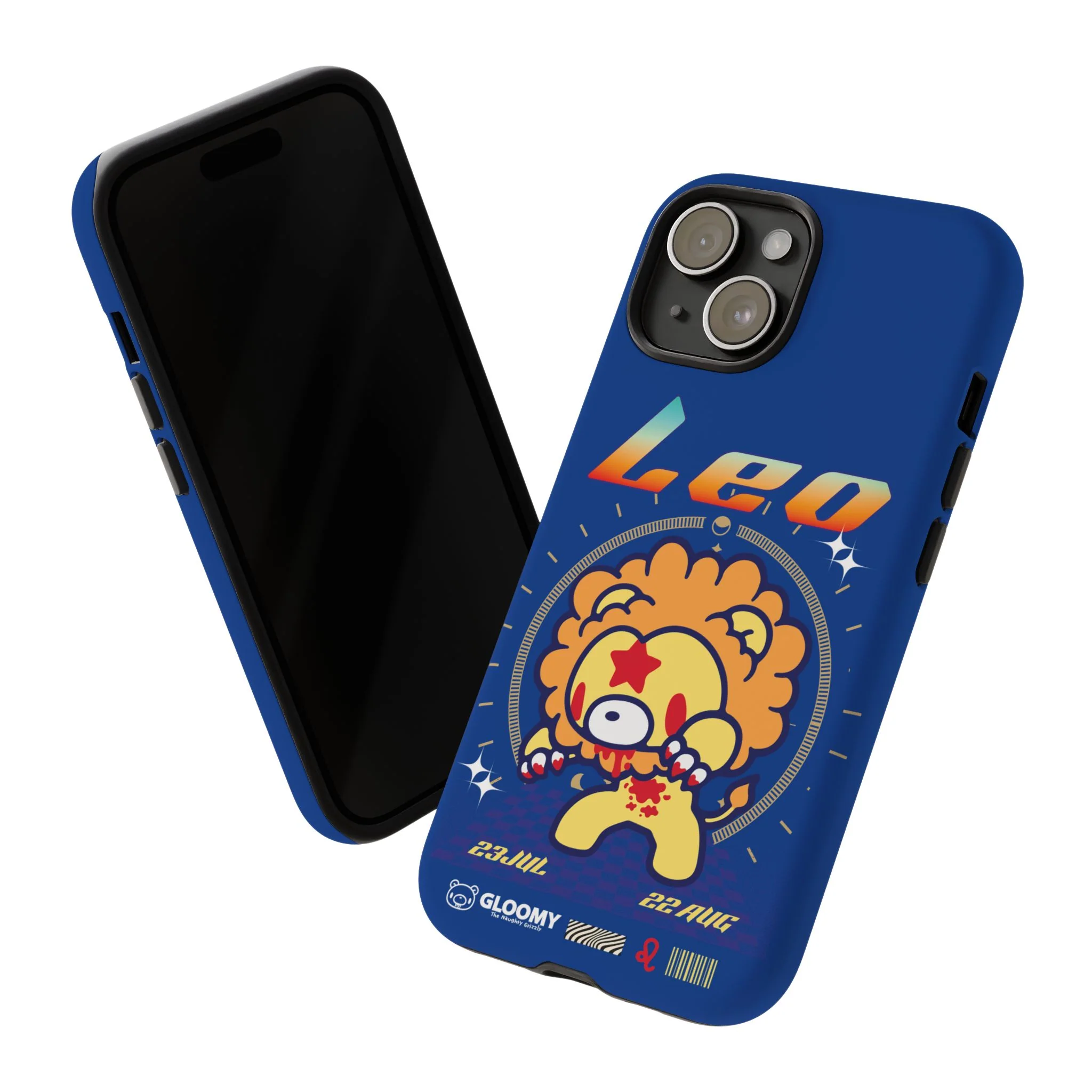 Zodiac Leo gloomy bear Phone Case - Image 161