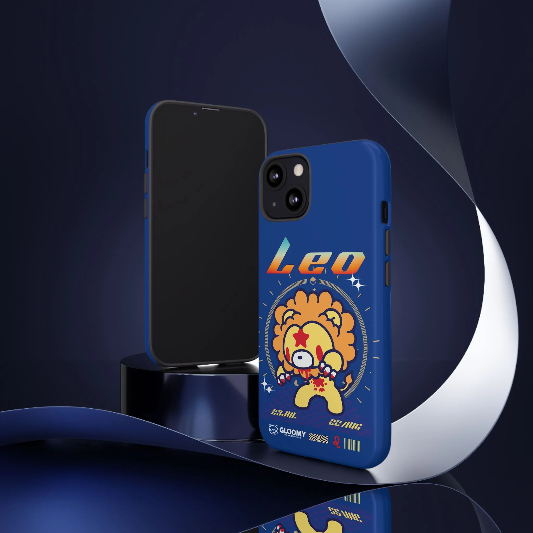 Zodiac Leo gloomy bear Phone Case - Image 79