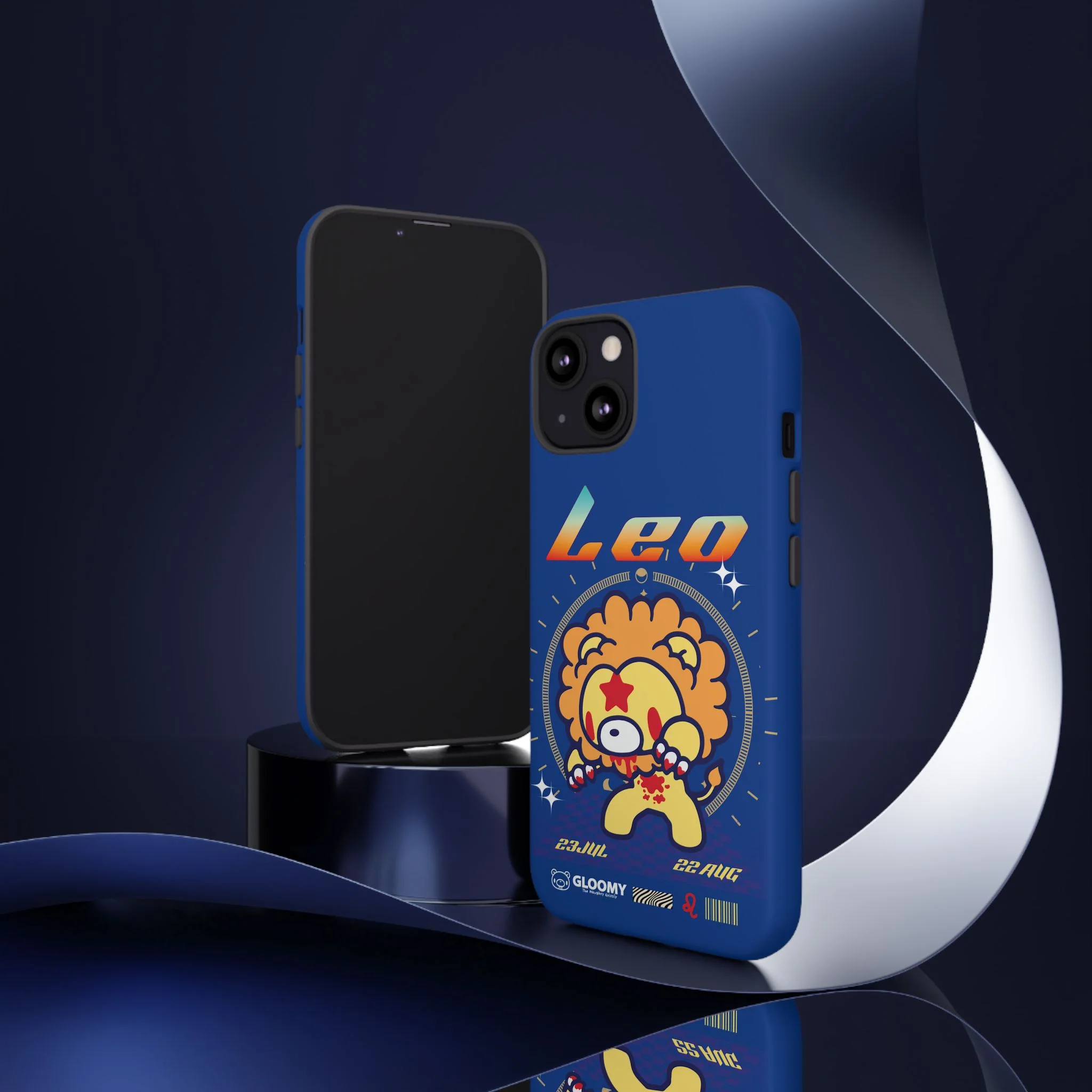 Zodiac Leo gloomy bear Phone Case - Image 80