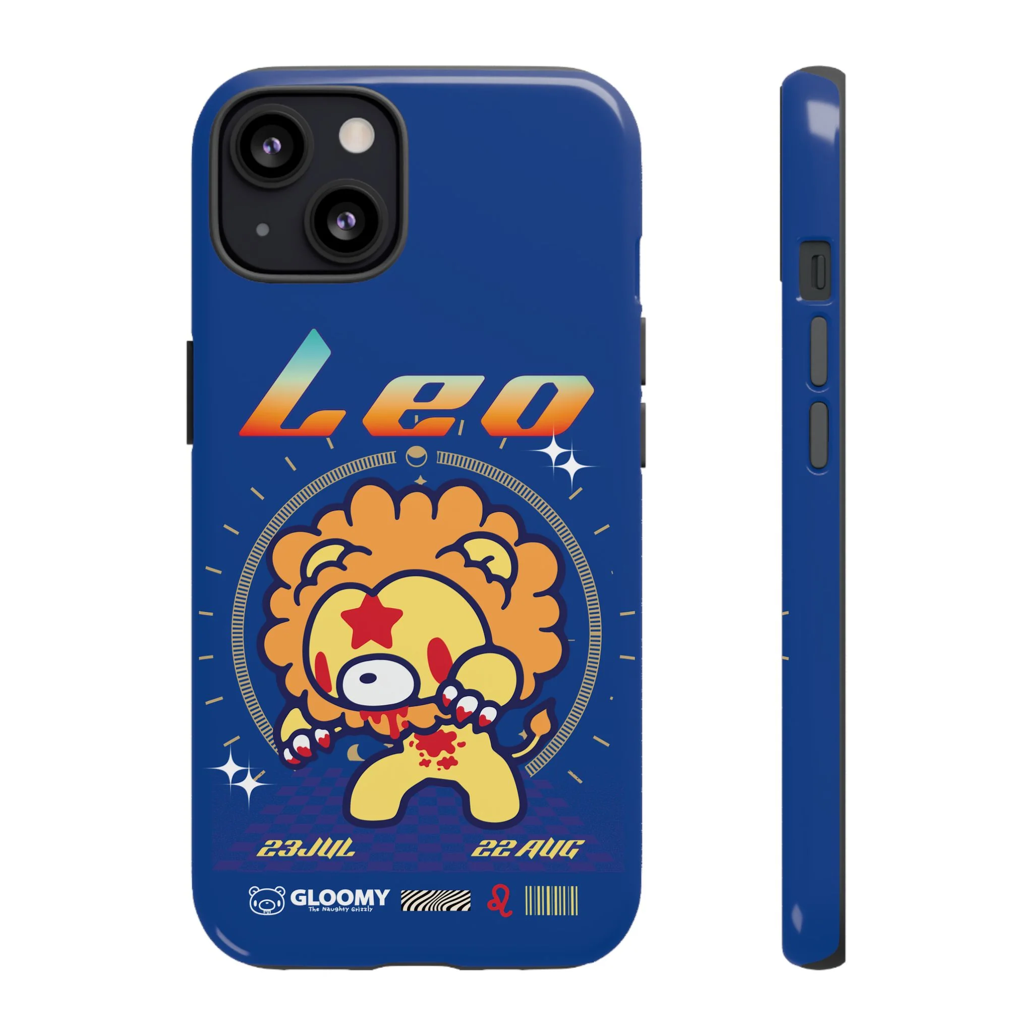 Zodiac Leo gloomy bear Phone Case - Image 9