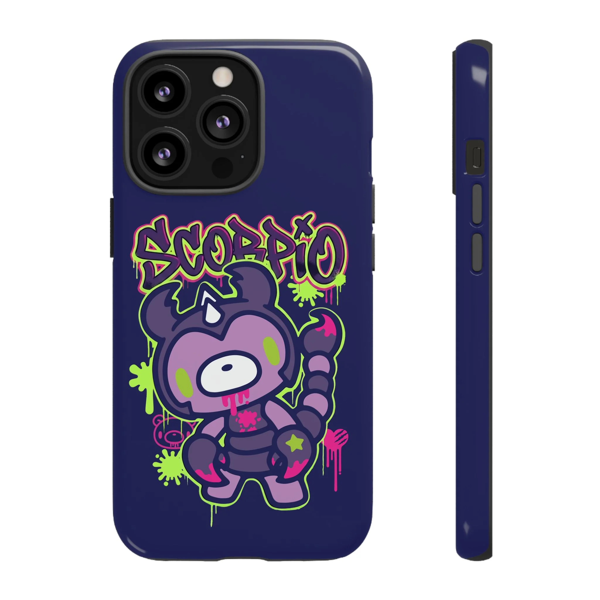 Zodiac Scorpio Gloomy Bear Phone Case - Image 13