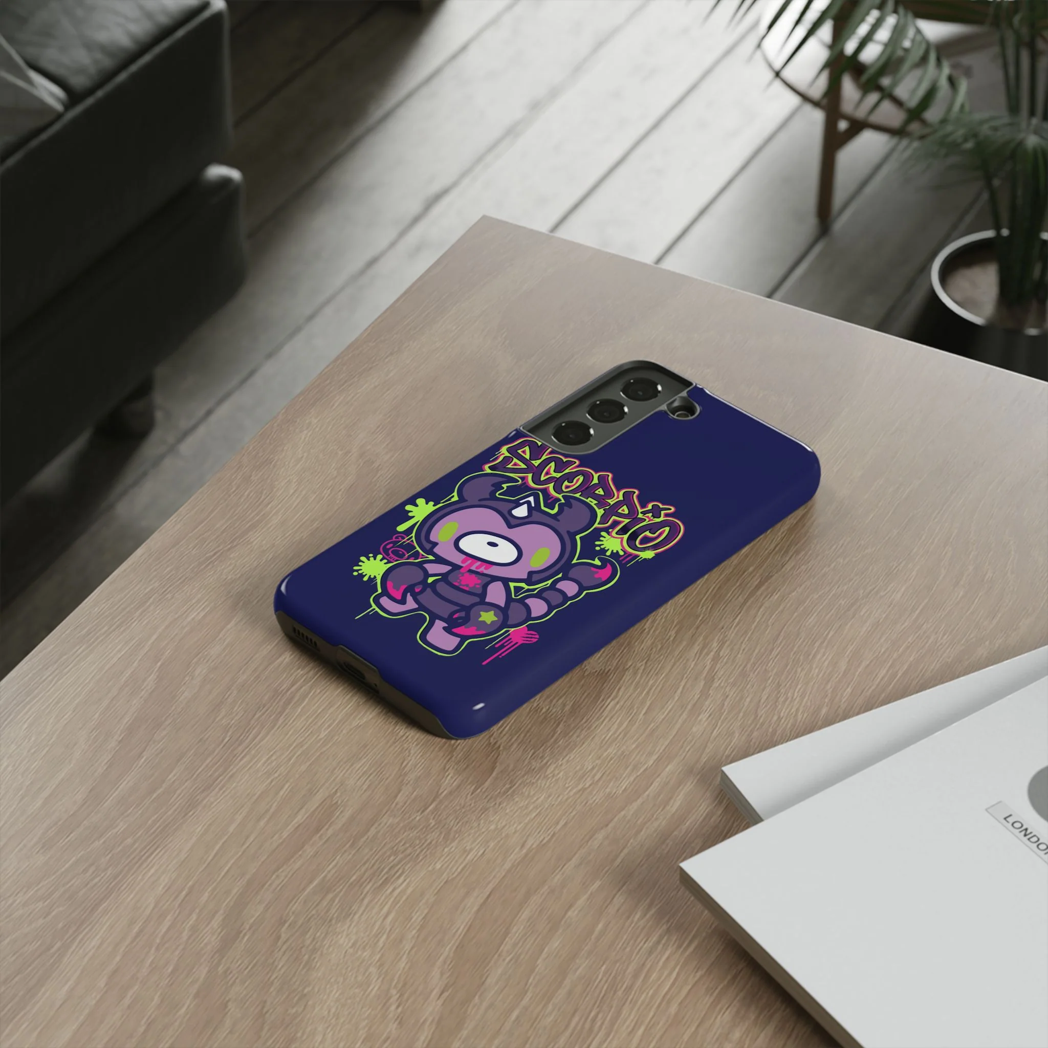 Zodiac Scorpio Gloomy Bear Phone Case - Image 95