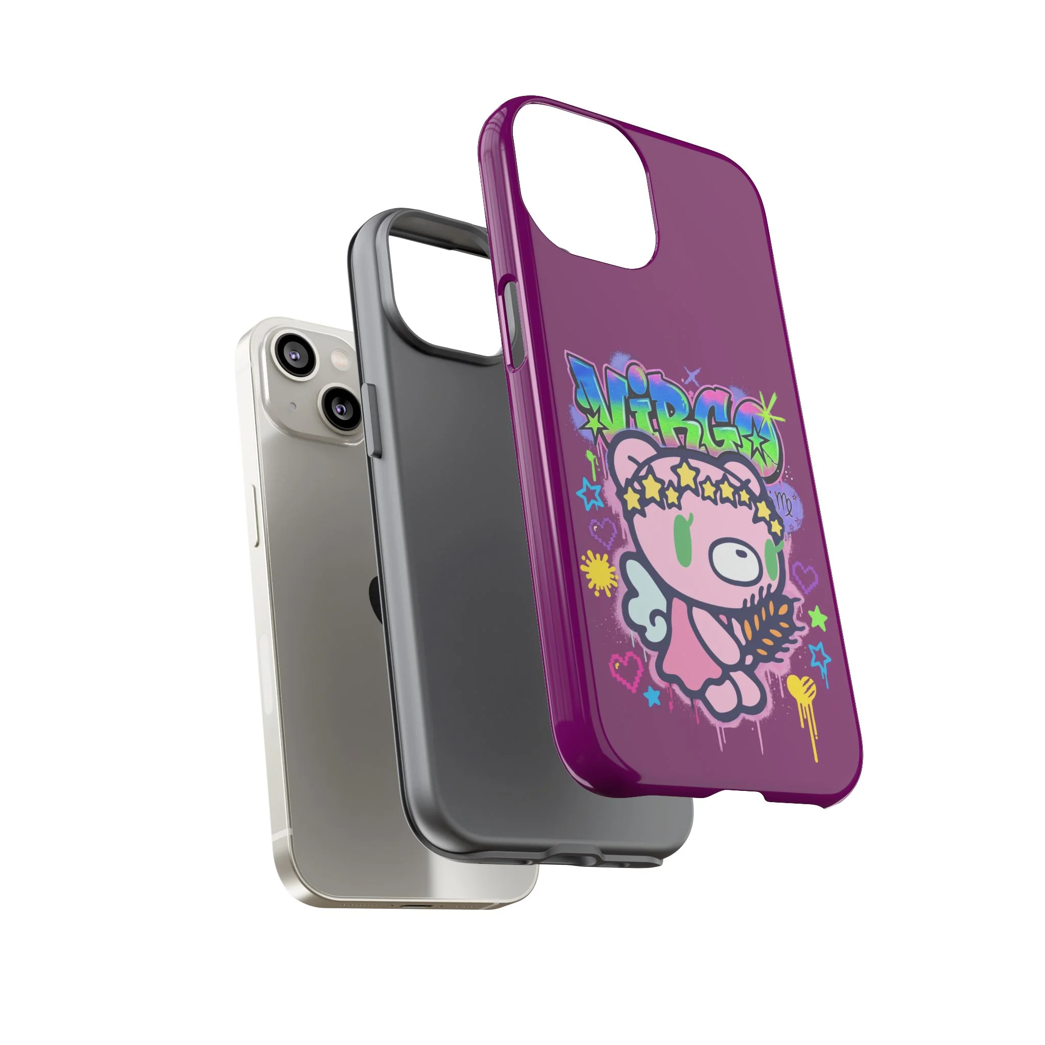 Zodiac Virgo  Gloomy Bear  Phone Case - Image 102